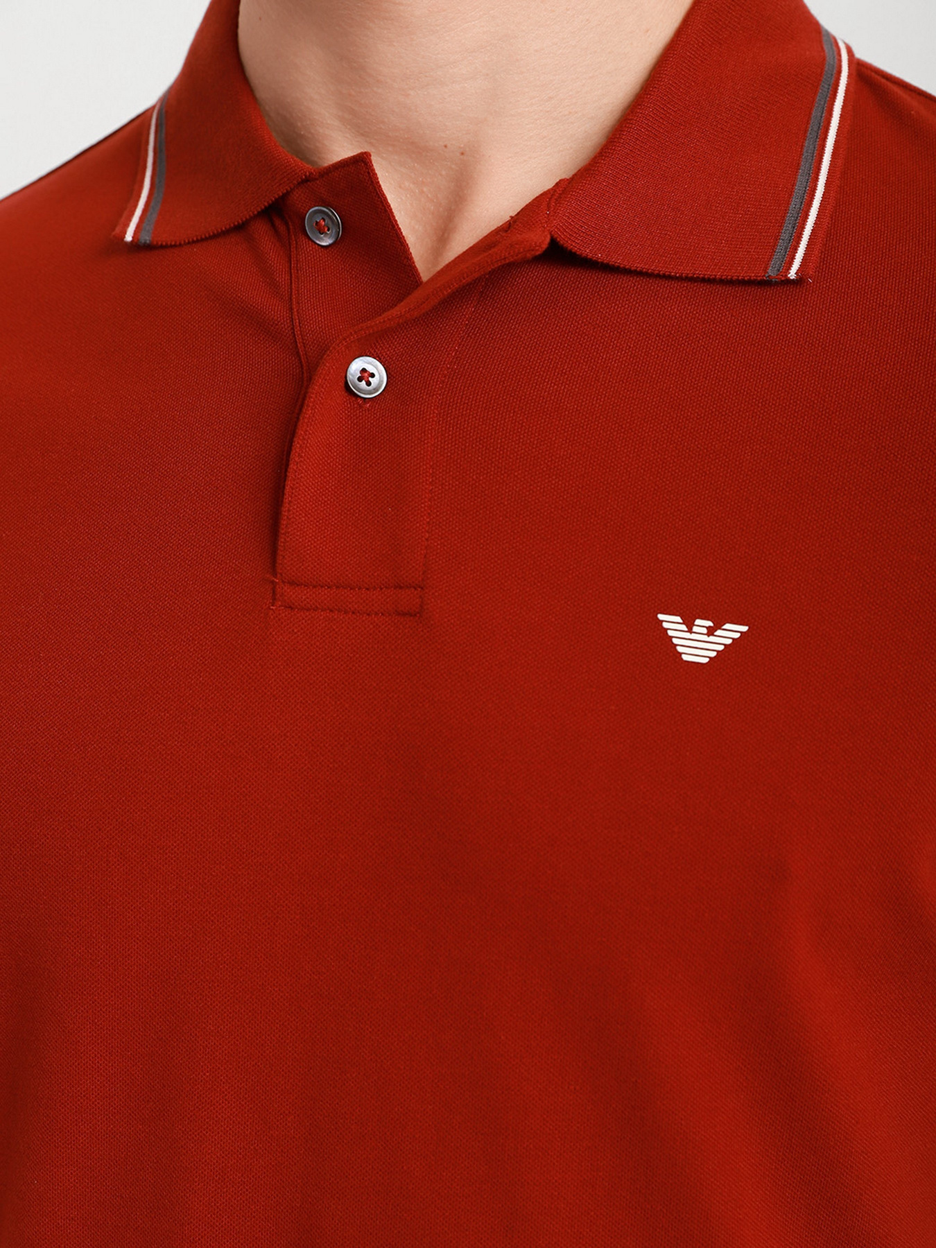 Поло Emporio Armani модель 8N1FB3-1JPTZ-0358 Фото