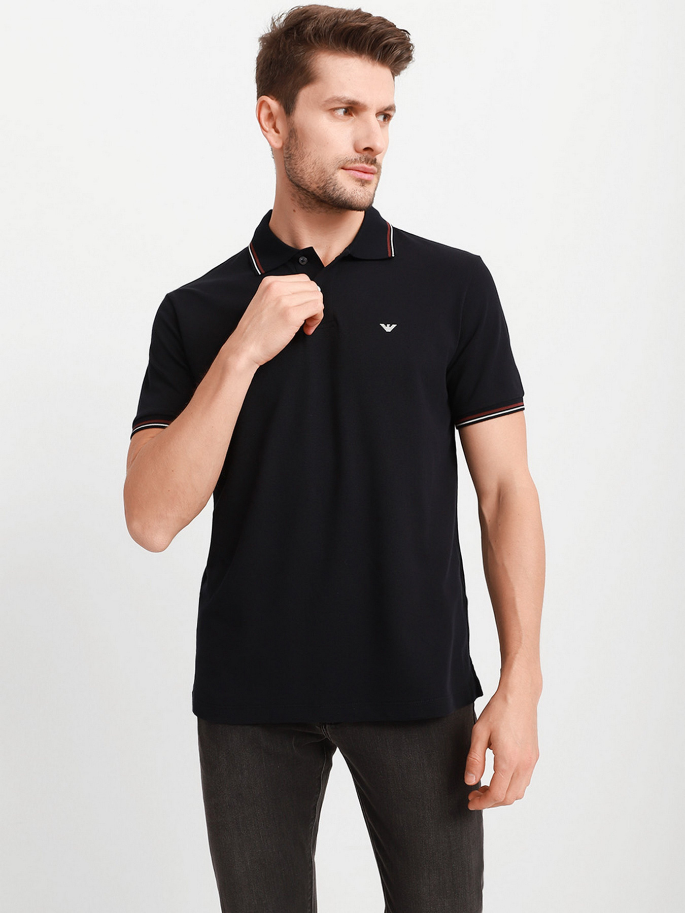 Поло Emporio Armani модель 8N1FB3-1JPTZ-0920 Фото