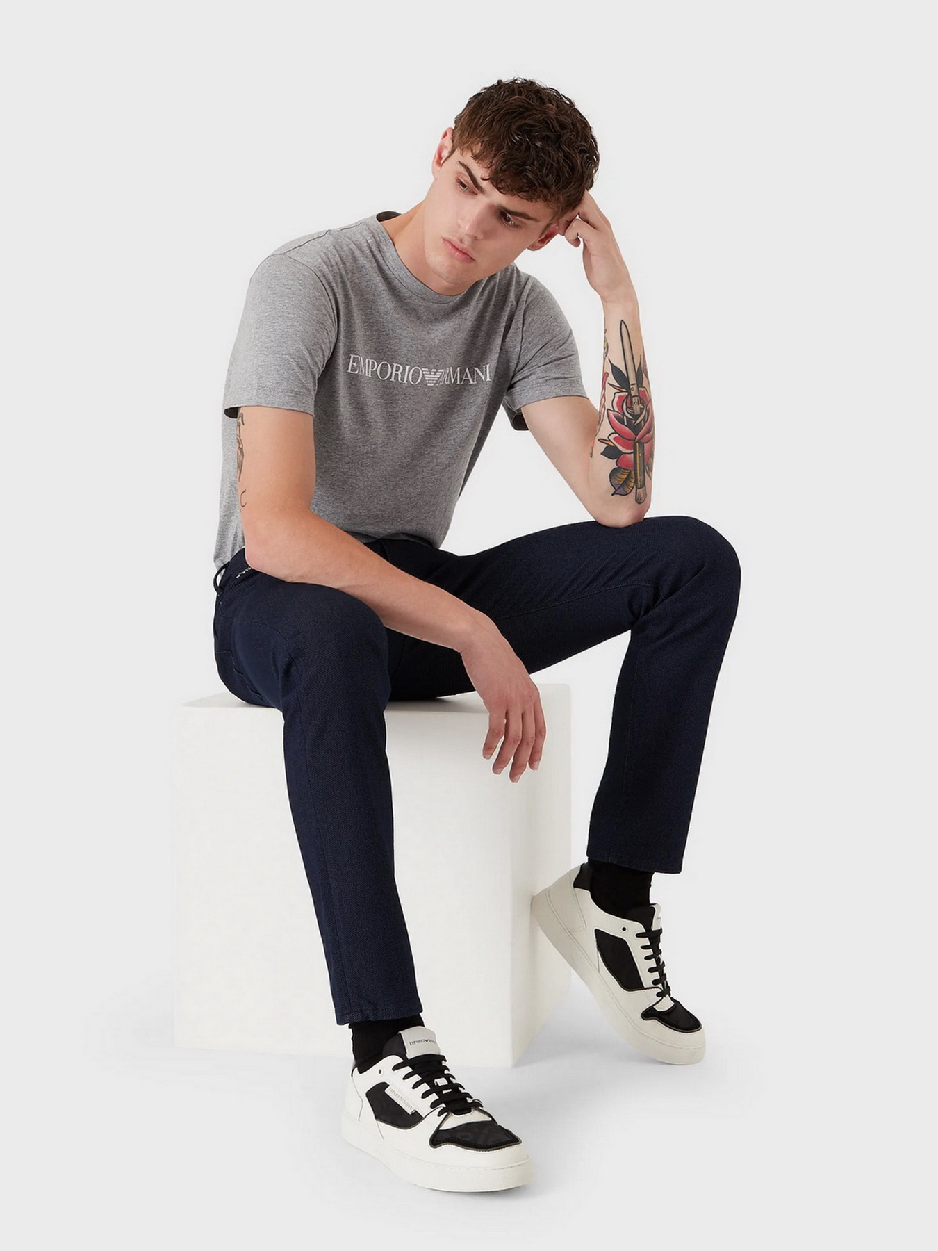 Завужені джинси Emporio Armani Slim модель 8N1J06-1N2NZ-0958 Фото