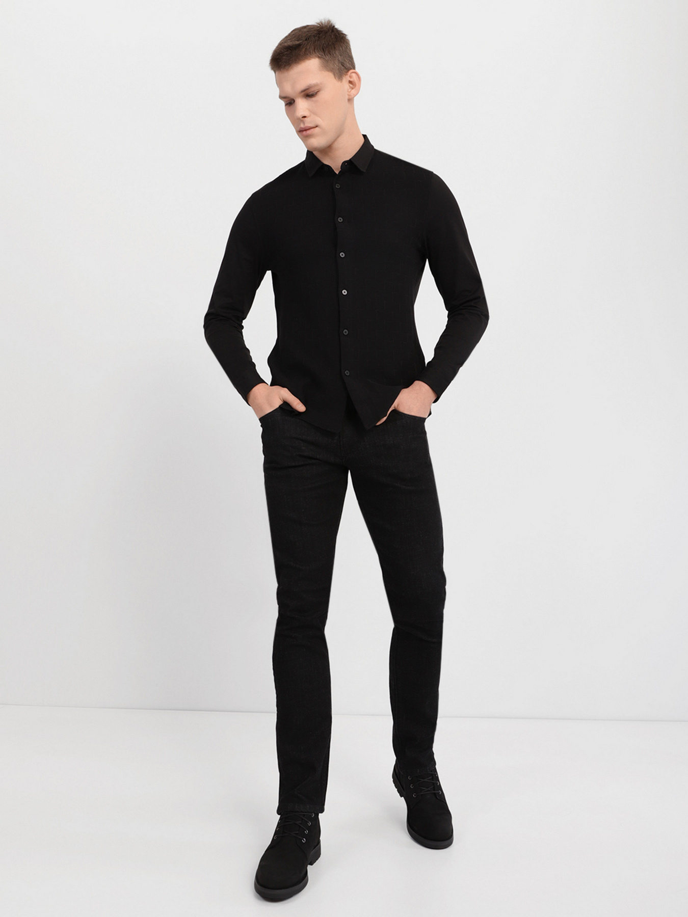 Зауженные джинсы Emporio Armani Slim модель 6K1J06-1DIMZ-0005 Фото