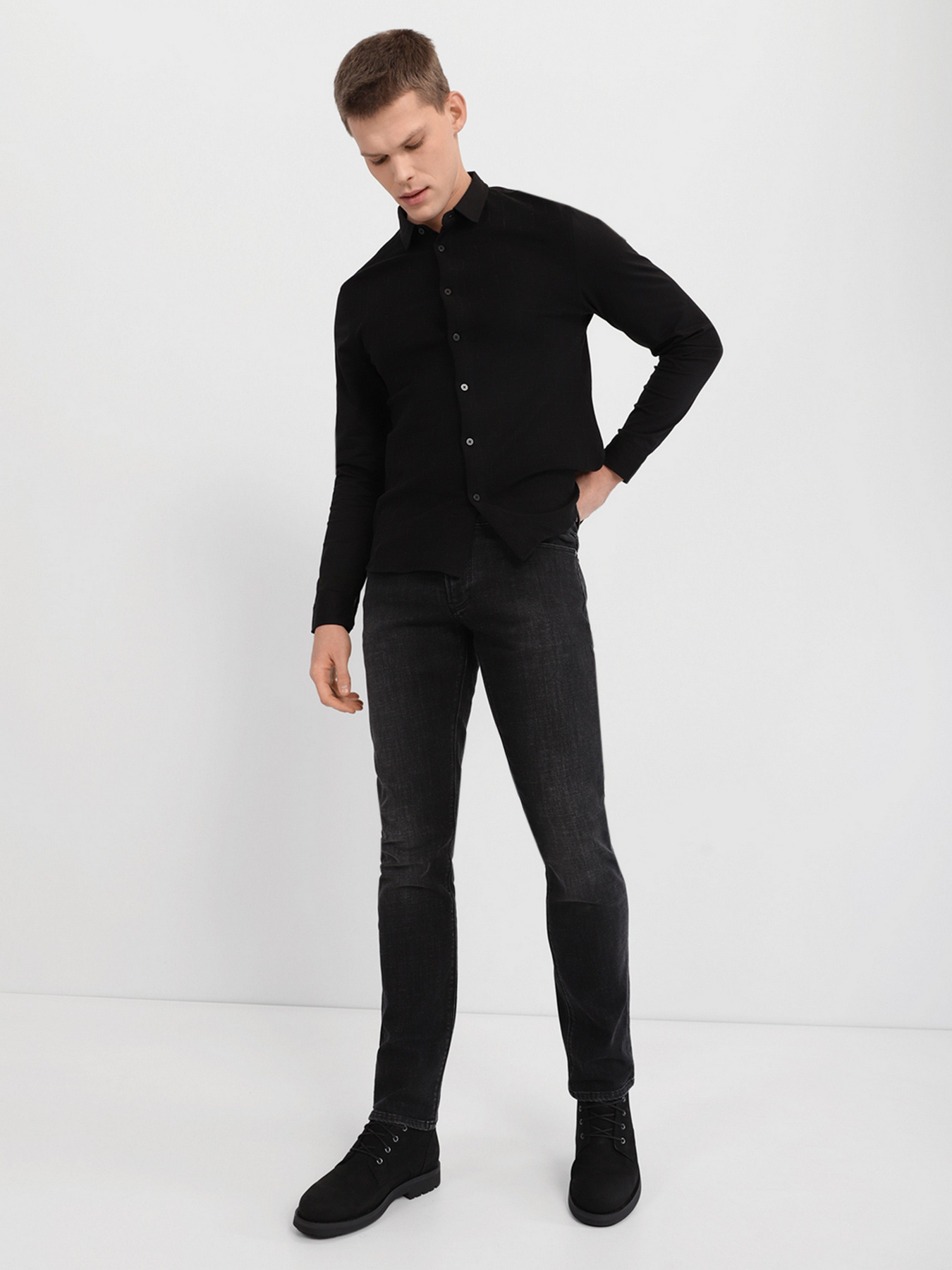 Зауженные джинсы Emporio Armani Slim модель 6K1J06-1DIMZ-0006 Фото