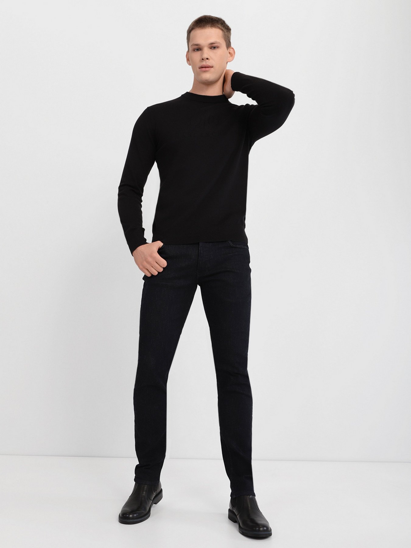 Прямые джинсы Emporio Armani Straight модель 6K1J75-1DIMZ-0941 Фото