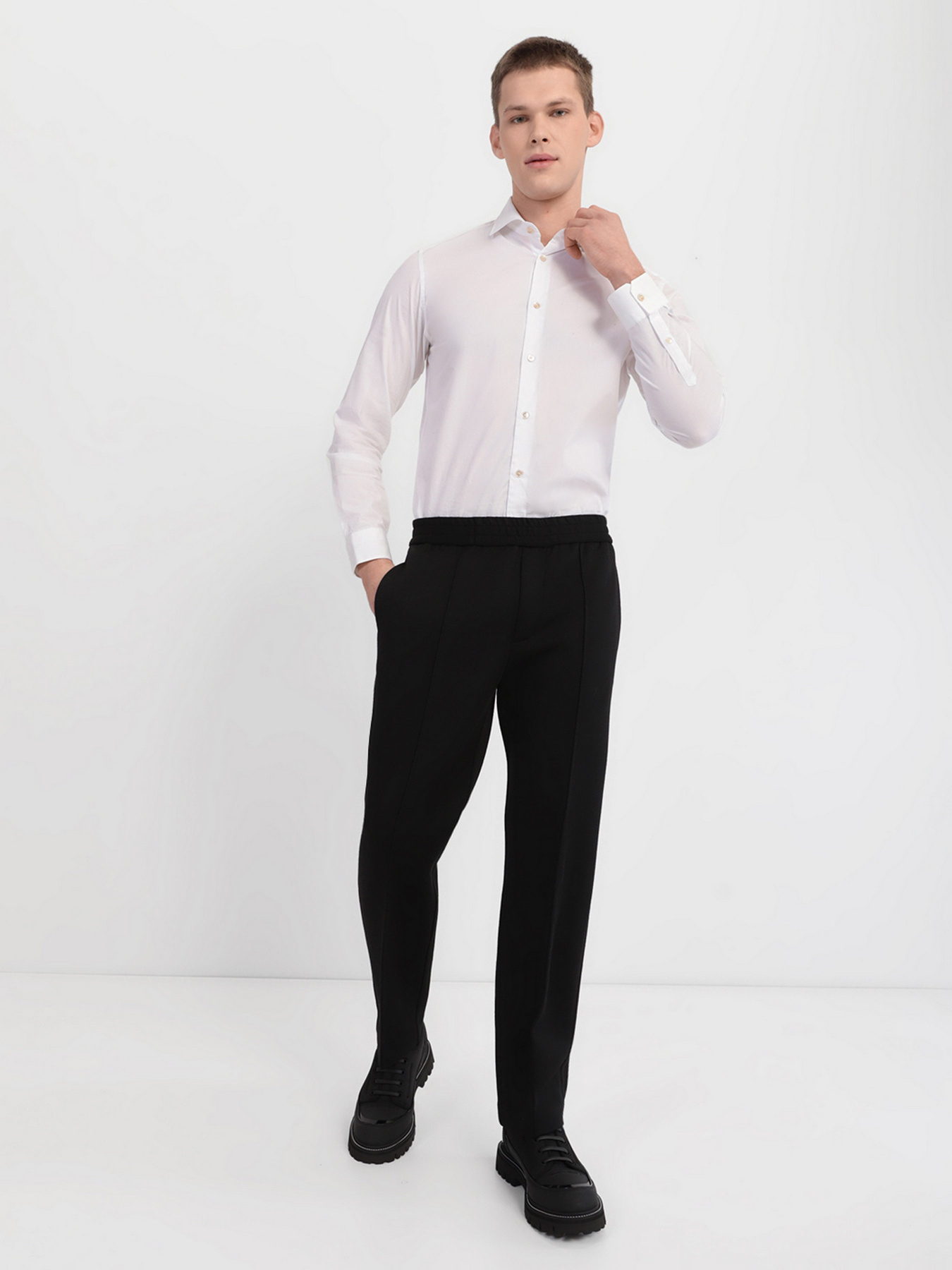 Брюки классические Emporio Armani модель 6K1PH8-1JWQZ-0999 Фото