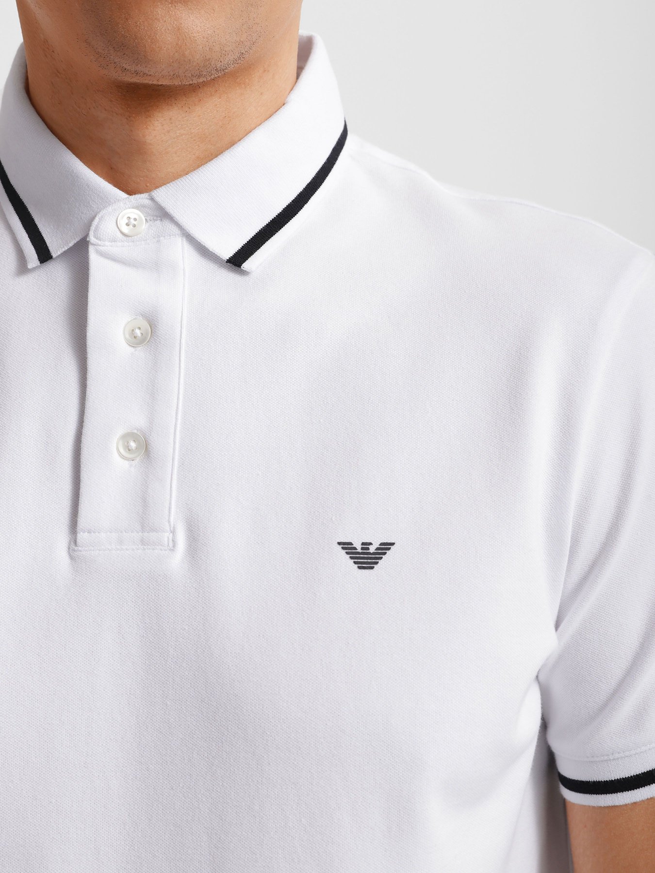 Поло Emporio Armani модель 3L1FAE-1JPTZ-0154 Фото