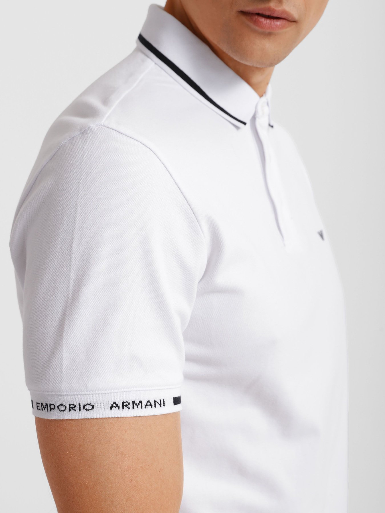 Поло Emporio Armani модель 3L1FAE-1JPTZ-0154 Фото