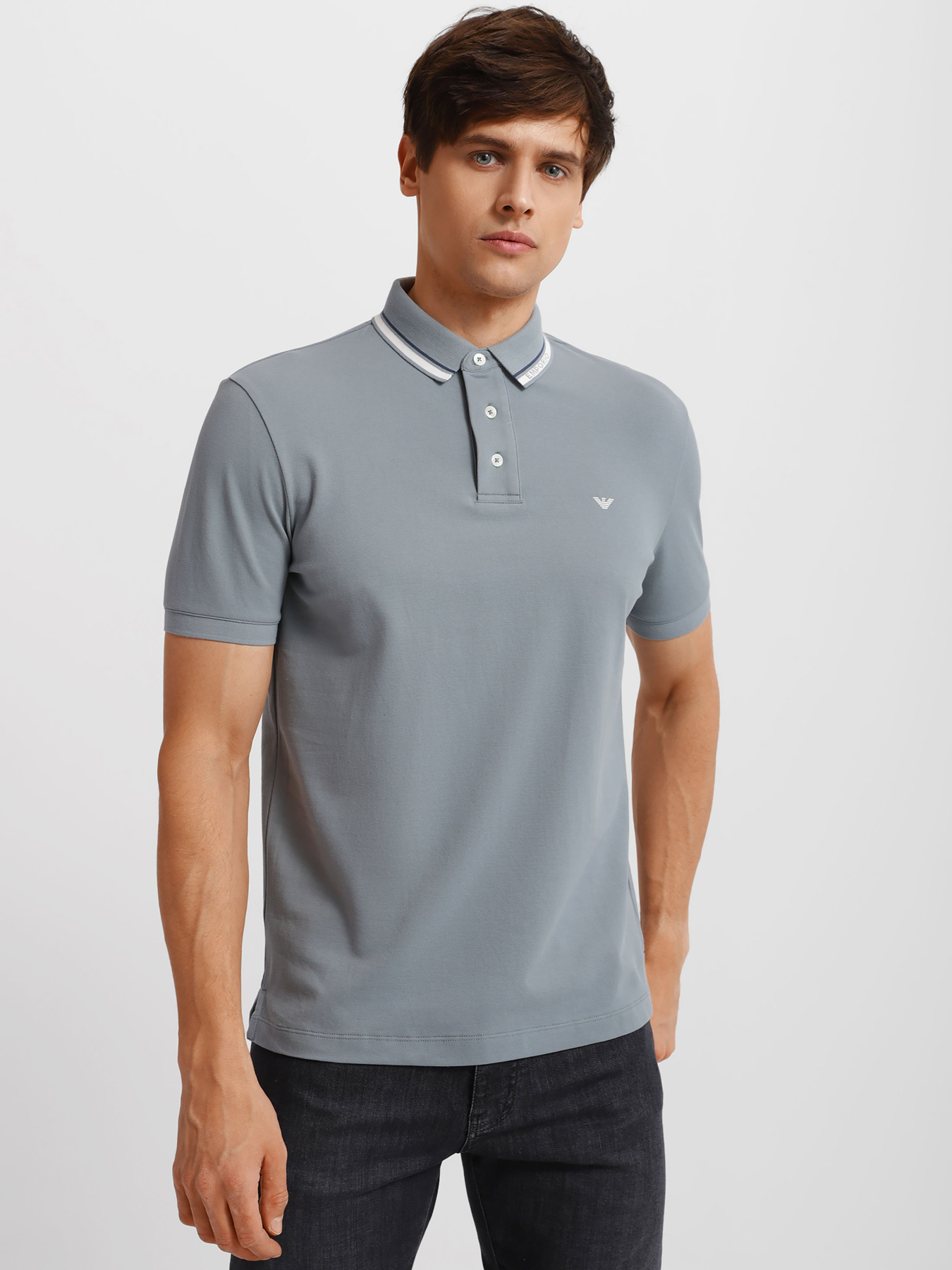 Поло Emporio Armani модель 3L1FAE-1JPTZ-0698 Фото