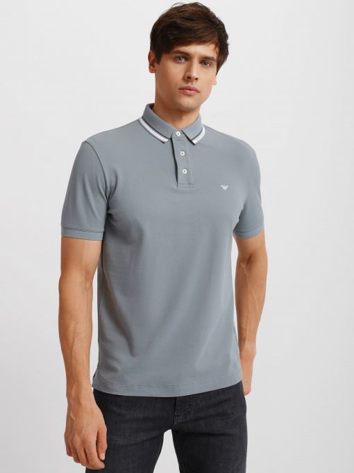 Поло Emporio Armani модель 3L1FAE-1JPTZ-0698 Фото