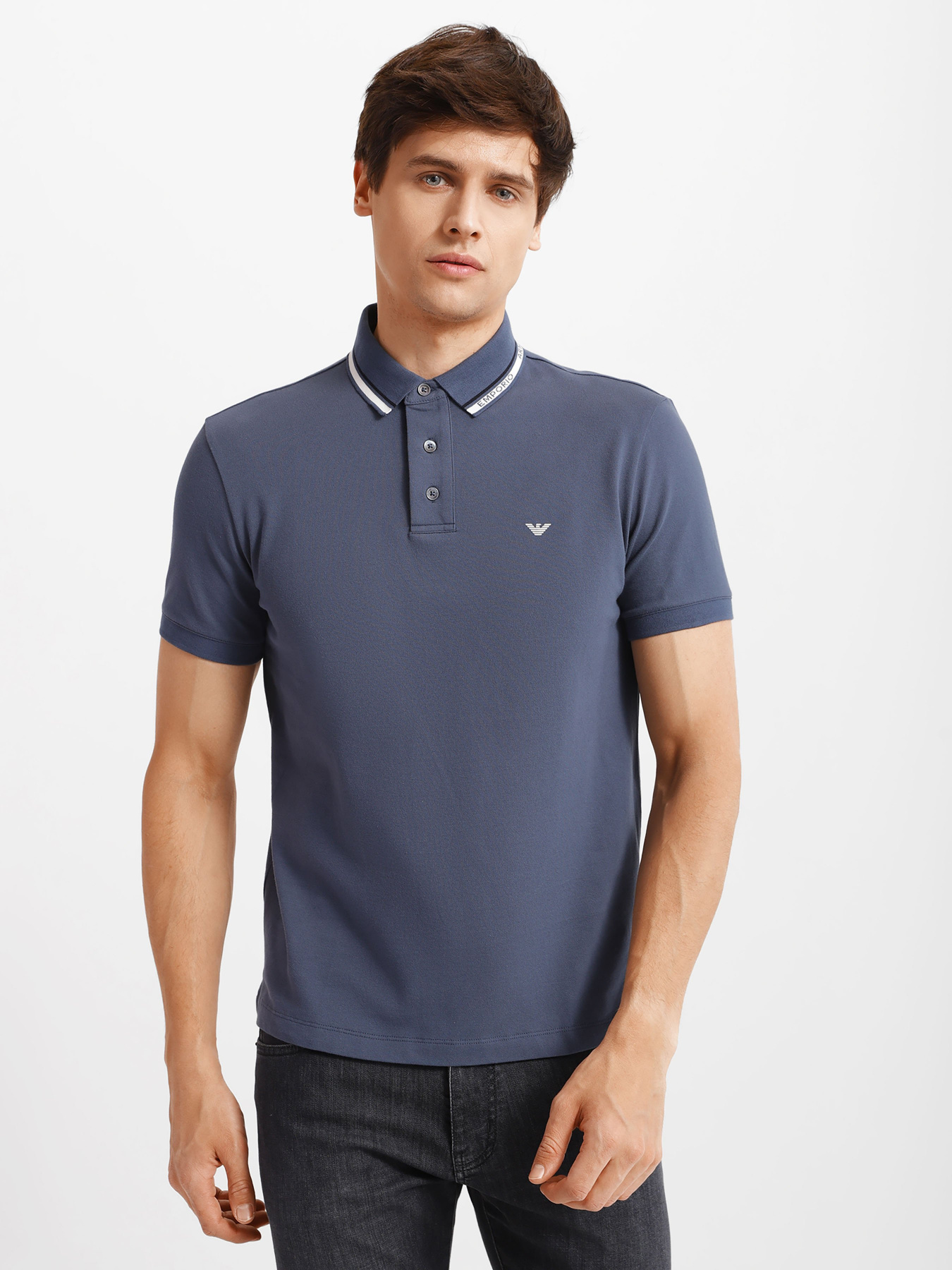 Поло Emporio Armani модель 3L1FAE-1JPTZ-09D4 Фото