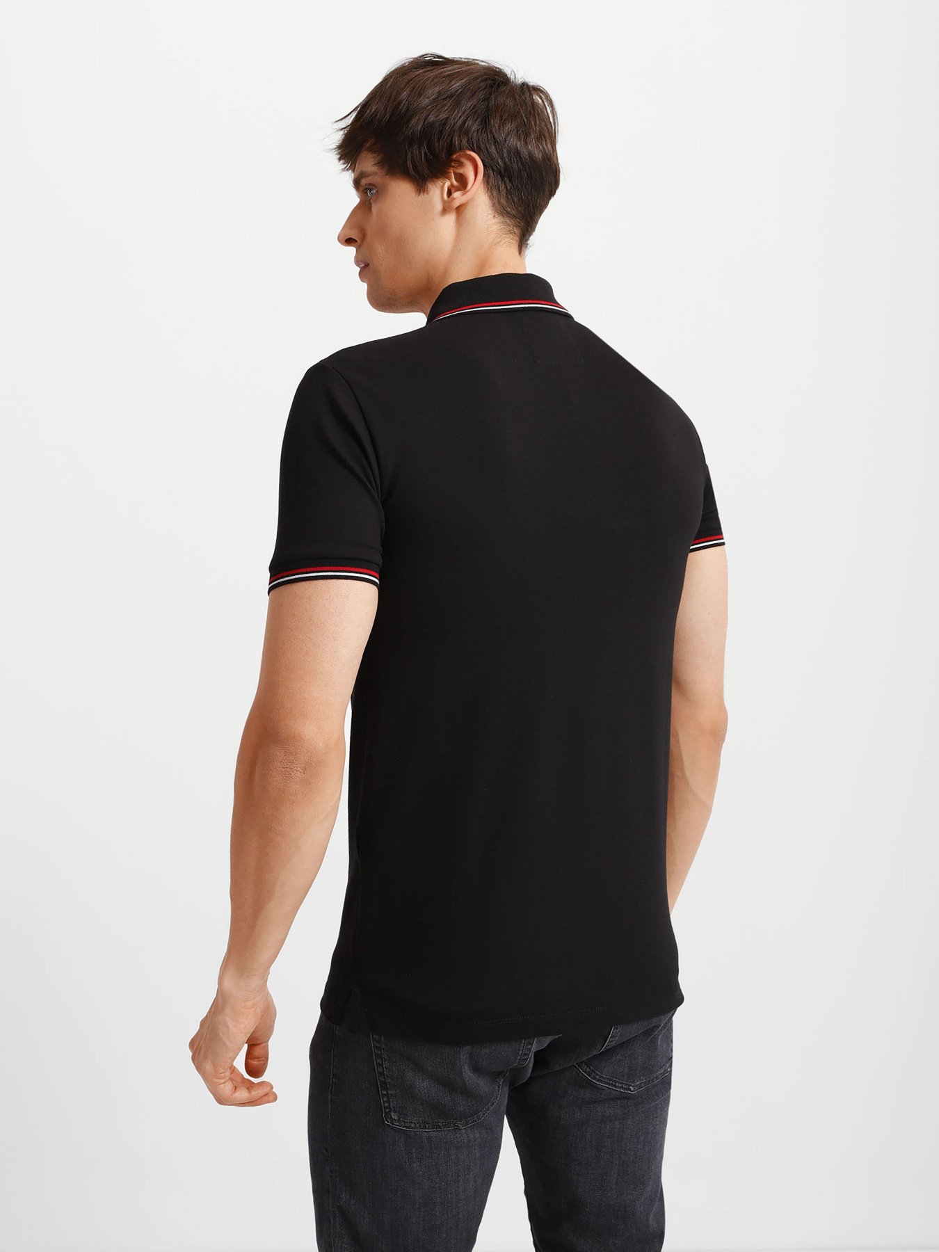 Поло Emporio Armani модель 8N1FB4-1JPTZ-0999 Фото