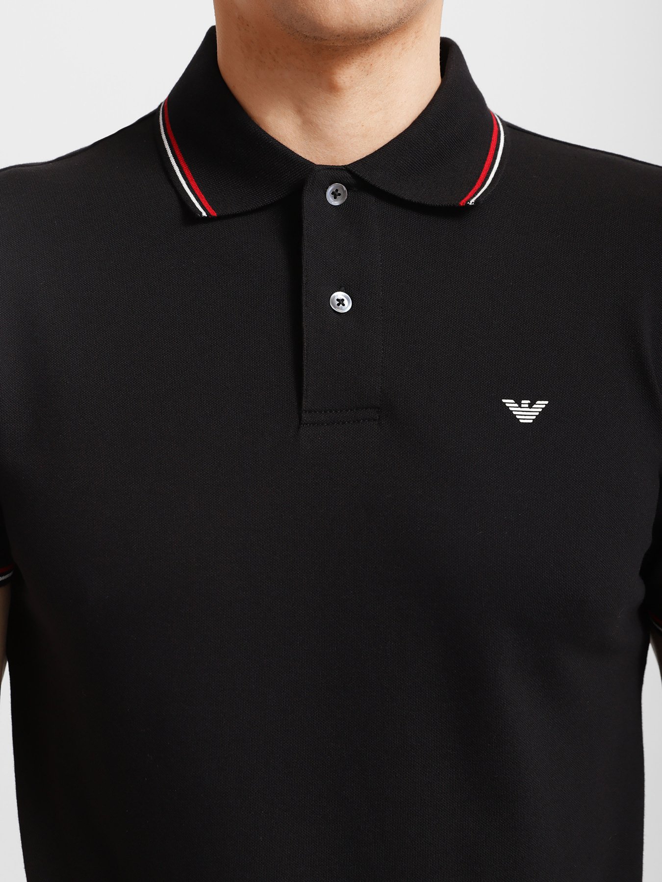 Поло Emporio Armani модель 8N1FB4-1JPTZ-0999 Фото