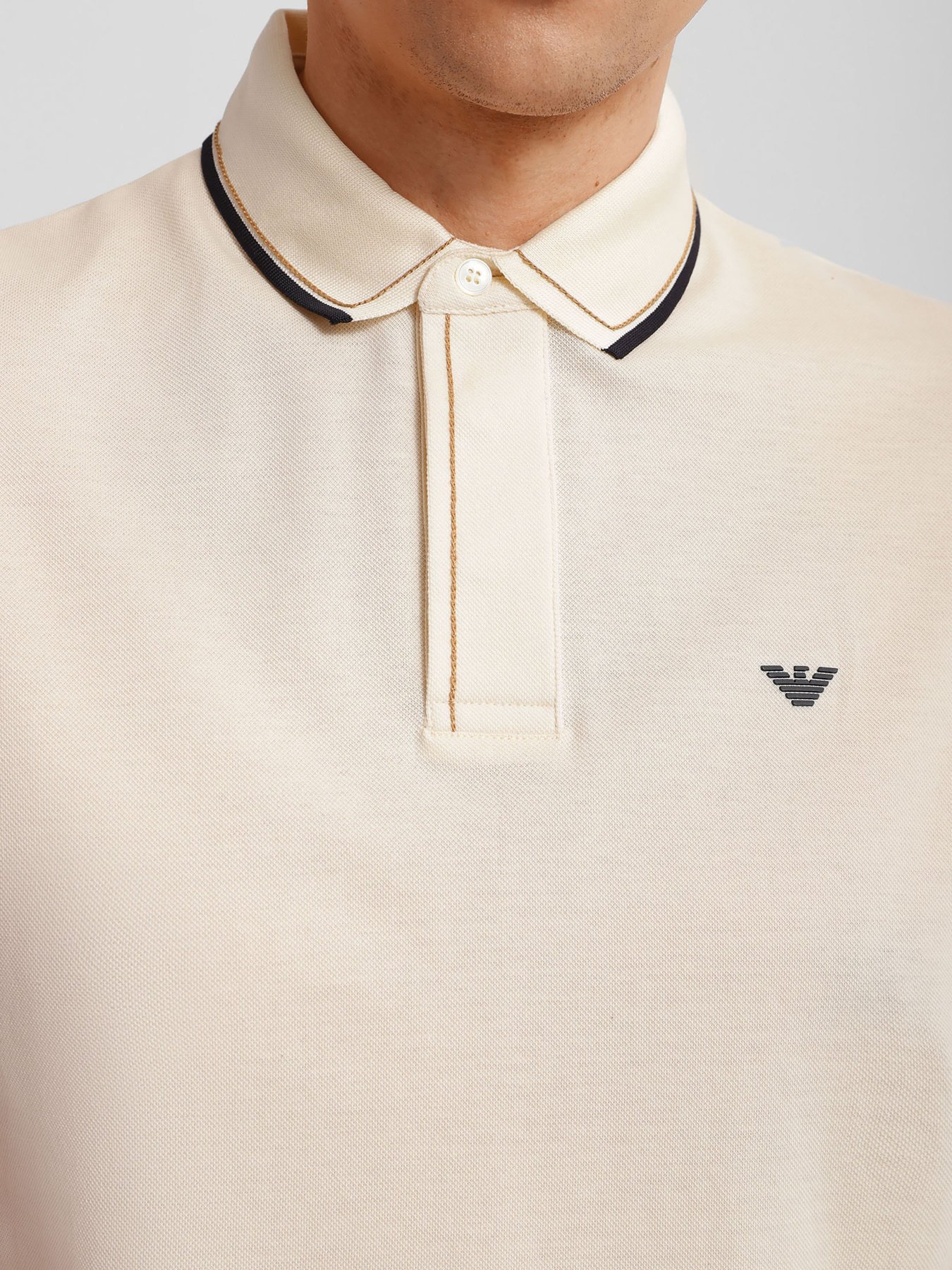 Поло Emporio Armani модель 3L1F90-1JTKZ-0128 Фото