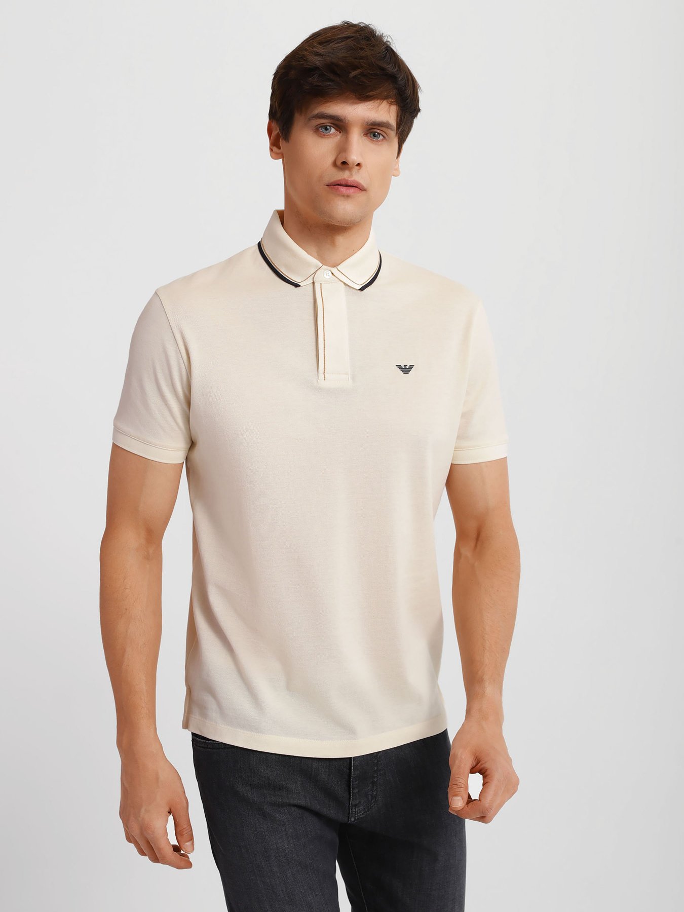 Поло Emporio Armani модель 3L1F90-1JTKZ-0128 Фото