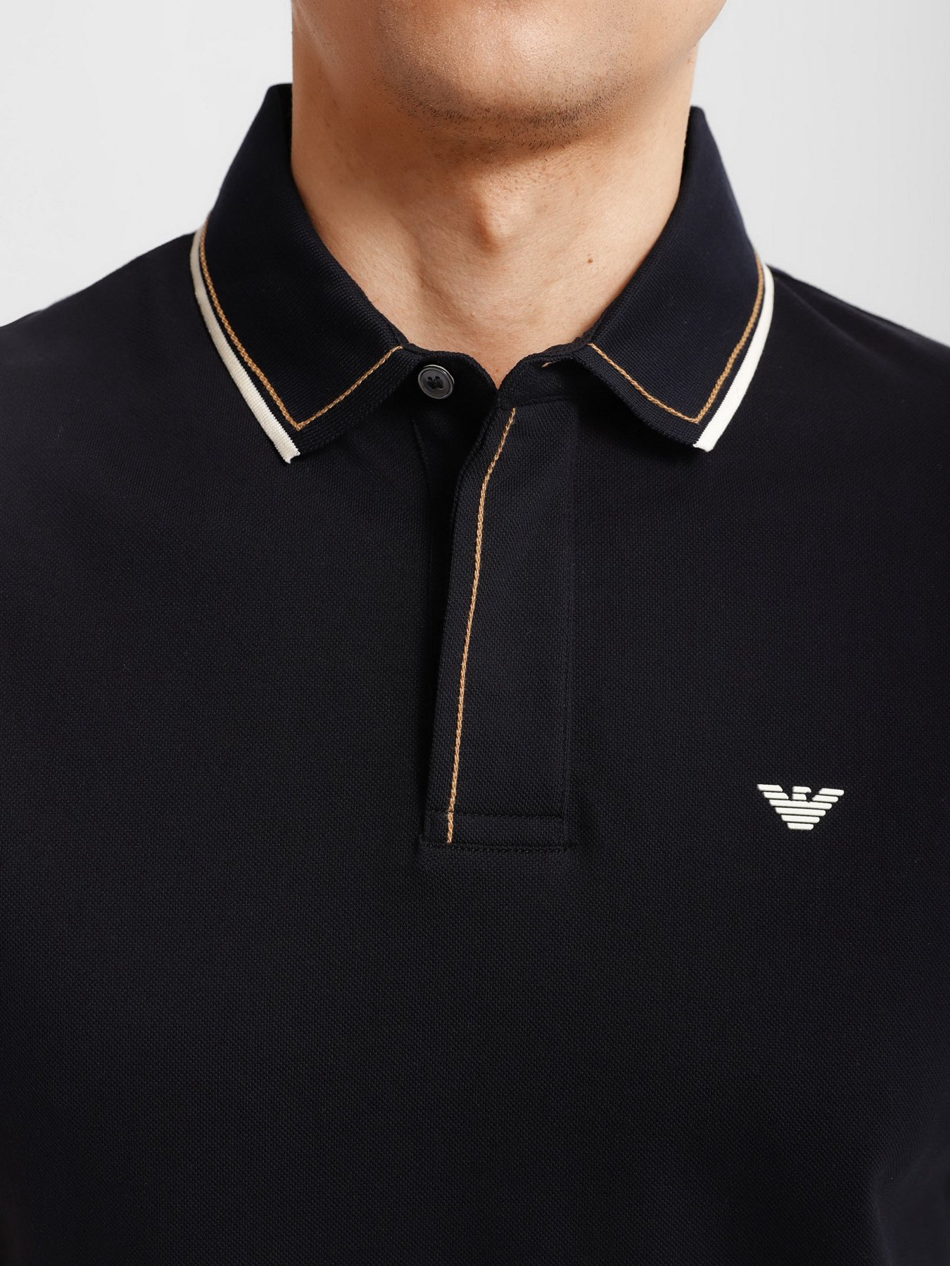 Поло Emporio Armani модель 3L1F90-1JTKZ-0920 Фото