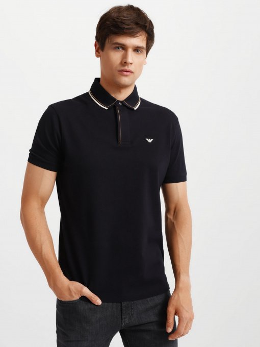 Поло Emporio Armani модель 3L1F90-1JTKZ-0920 Фото