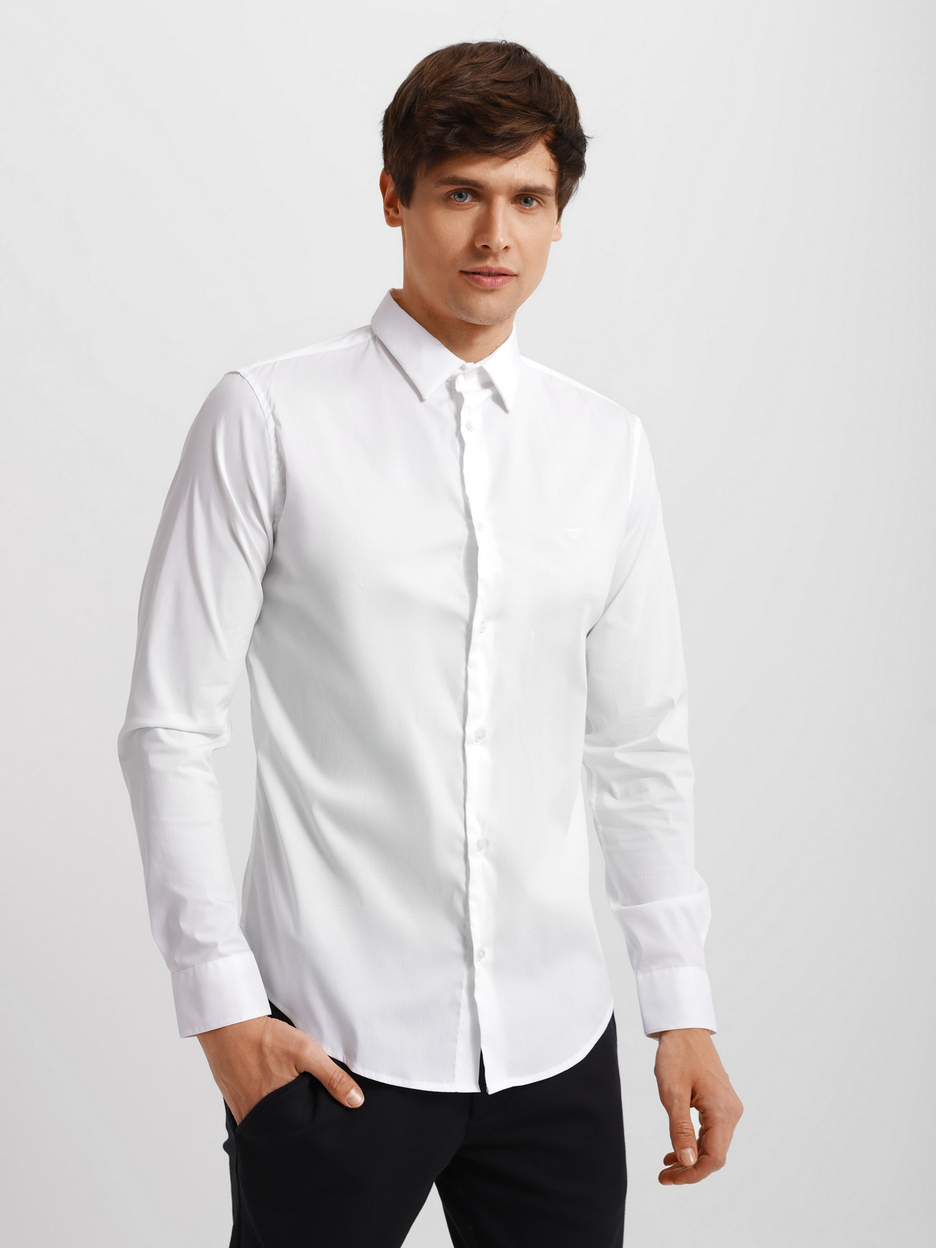 Рубашка повседневная Emporio Armani модель 8N1C09-1NI9Z-0100 Фото