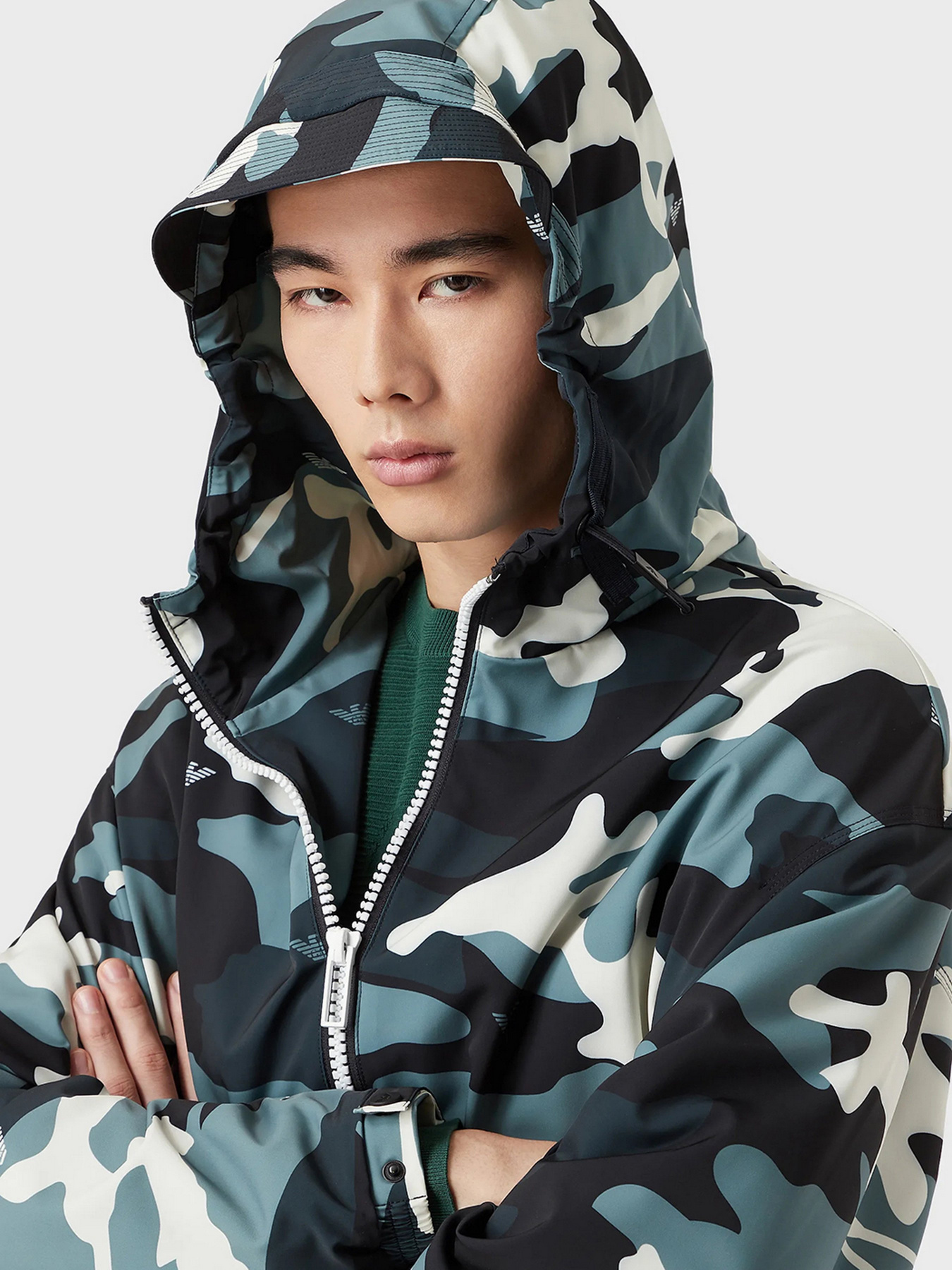 Демісезонна куртка Emporio Armani модель 3L1B87-1NDEZ-F948 Фото