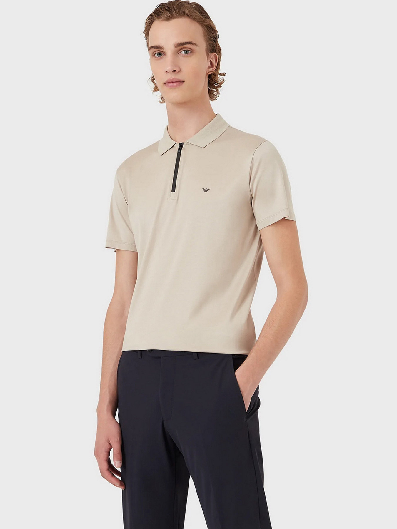 Поло Emporio Armani модель 3L1FAB-1JUVZ-0135 Фото