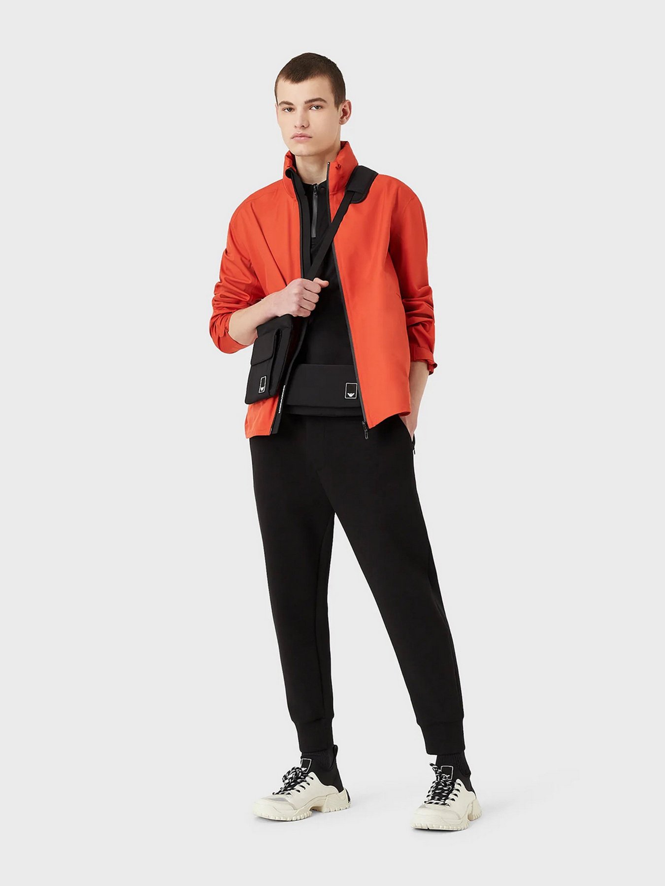 Поло Emporio Armani модель 3L1FAB-1JUVZ-0999 Фото