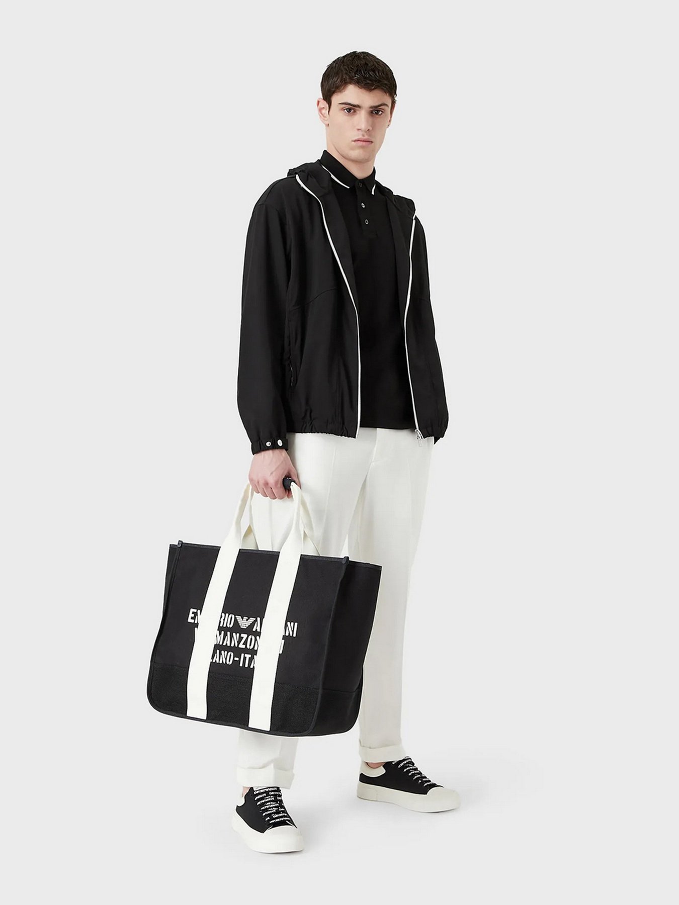 Поло Emporio Armani модель 3L1FAE-1JPTZ-0057 Фото