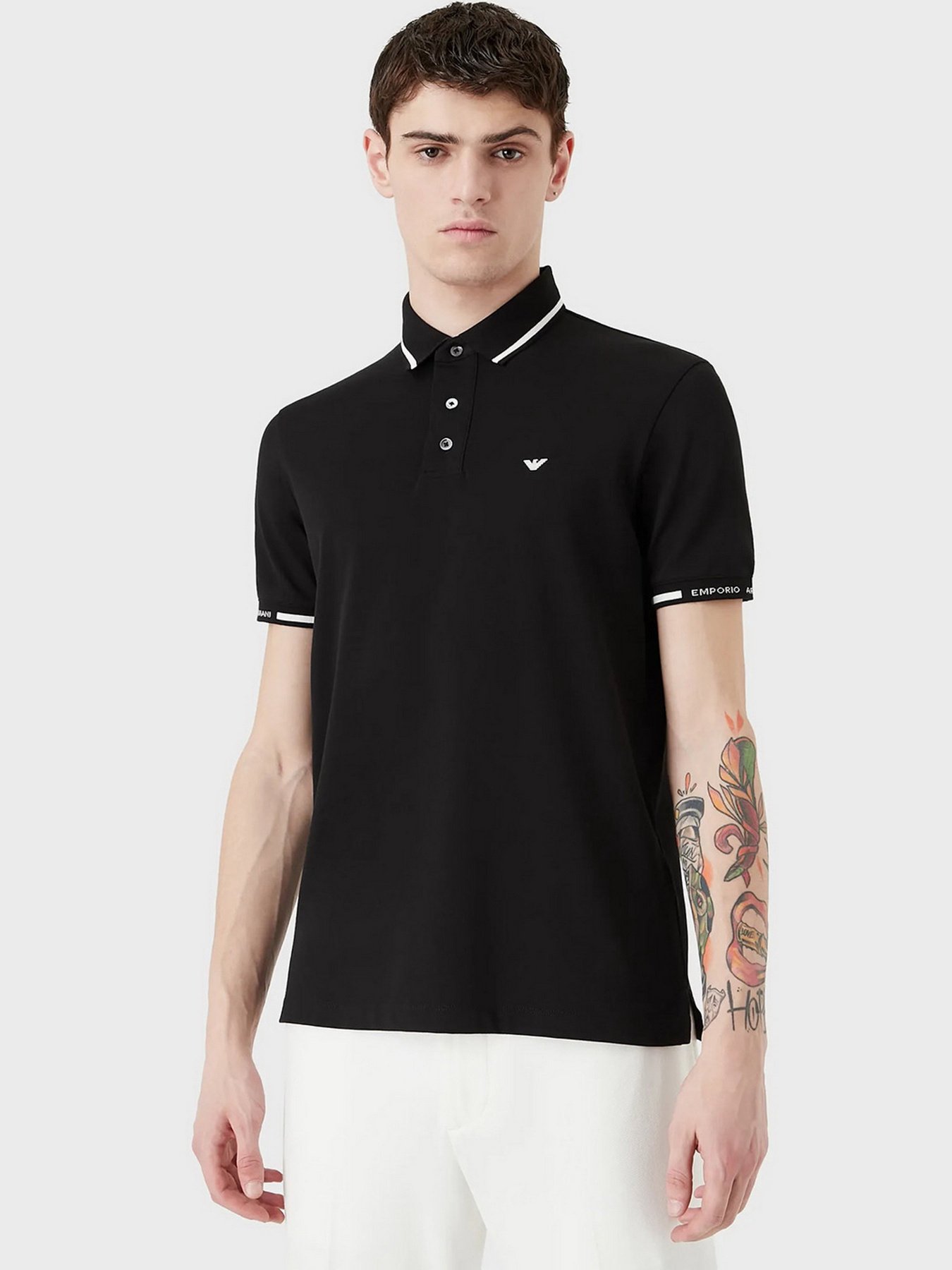 Поло Emporio Armani модель 3L1FAE-1JPTZ-0057 Фото