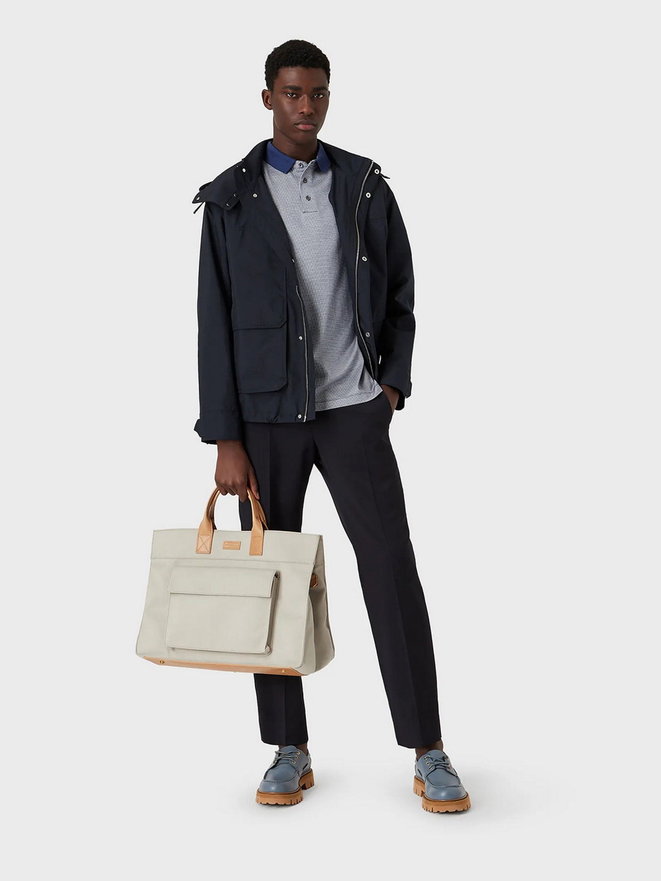 Поло Emporio Armani модель 3L1FAJ-1JCUZ-F9A6 Фото