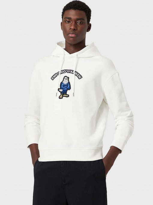 Худи Emporio Armani модель 3L1MFL-1JWPZ-0101 Фото