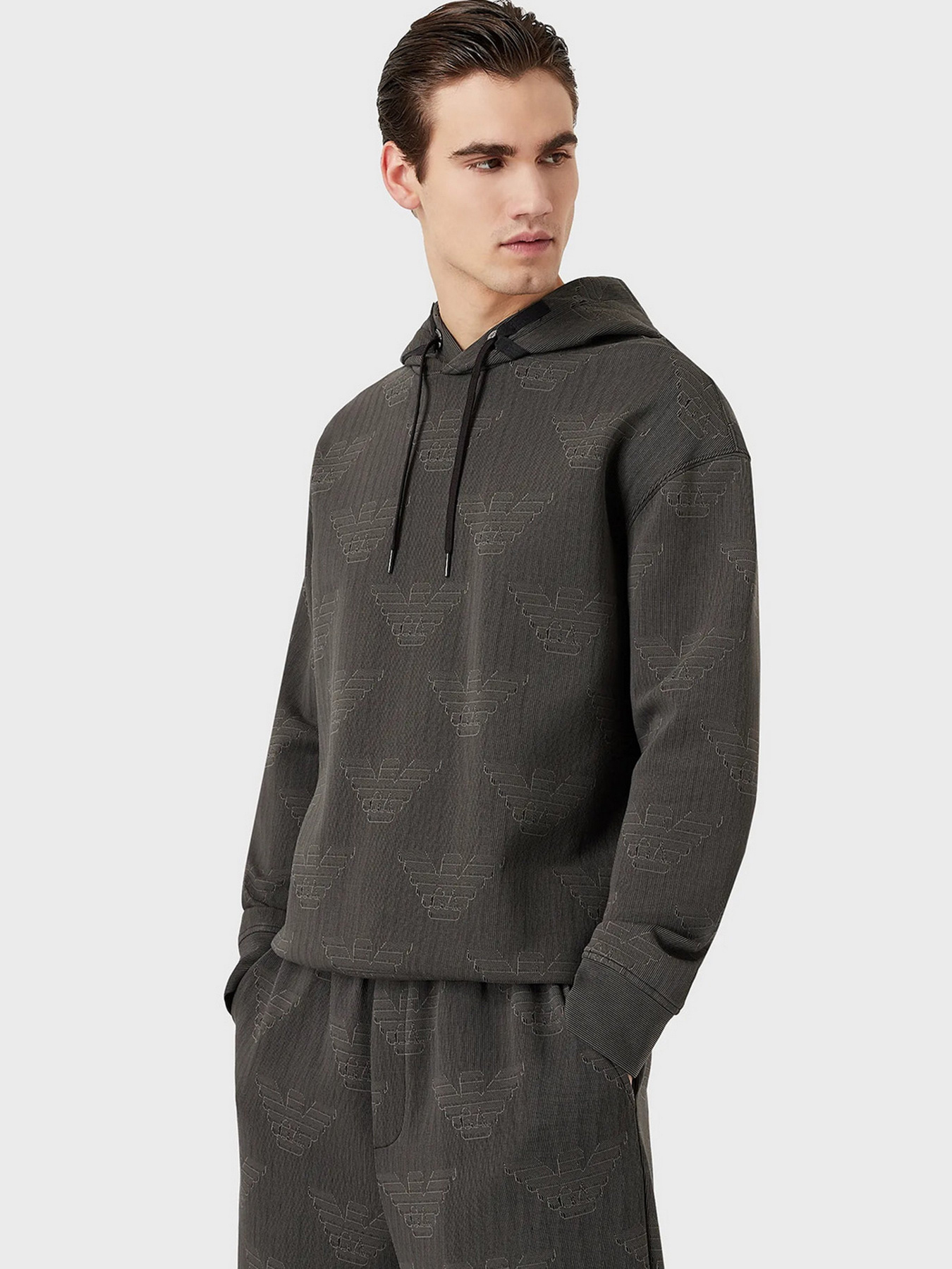 Худи Emporio Armani модель 3L1MFR-1JHSZ-F637 Фото