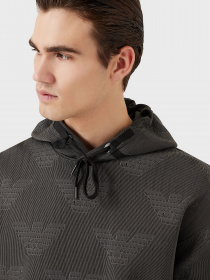 Худи Emporio Armani модель 3L1MFR-1JHSZ-F637 Фото
