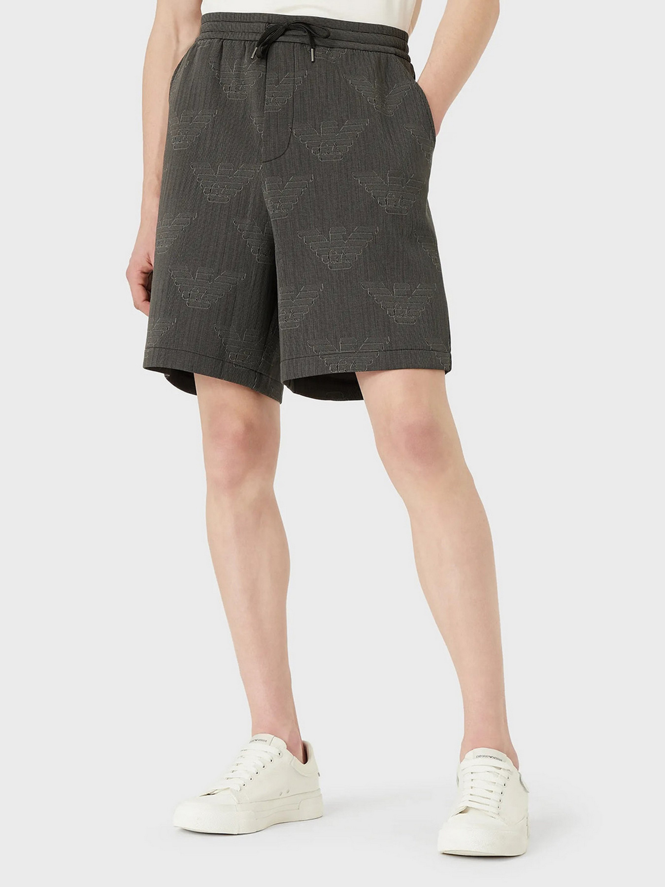 Повсякденні шорти Emporio Armani модель 3L1PFT-1JHSZ-F637 Фото