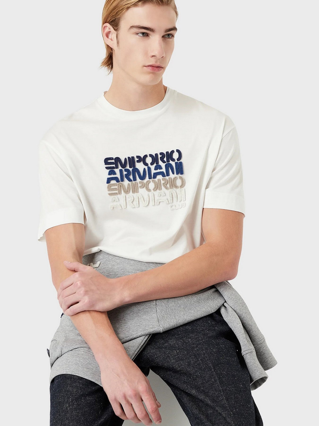 Футболка Emporio Armani модель 3L1TCB-1JUVZ-0128 Фото