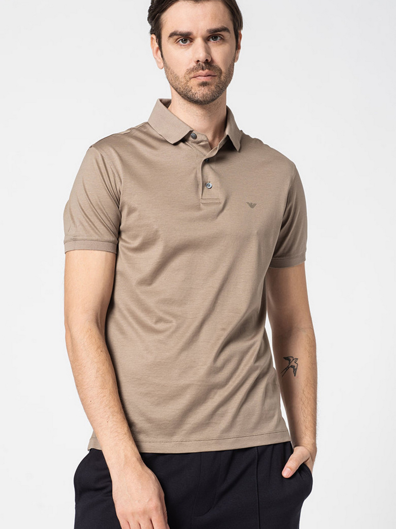 Поло Emporio Armani модель 8N1F98-1JUVZ-0144 Фото