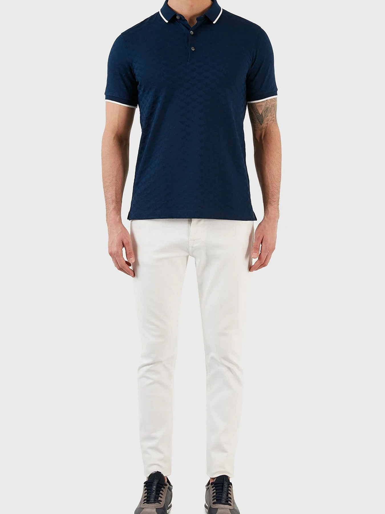 Поло Emporio Armani модель 8N1FP0-1JHWZ-0947 Фото