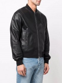Шкіряна куртка Emporio Armani модель I1R04P-I1P04-999 Фото