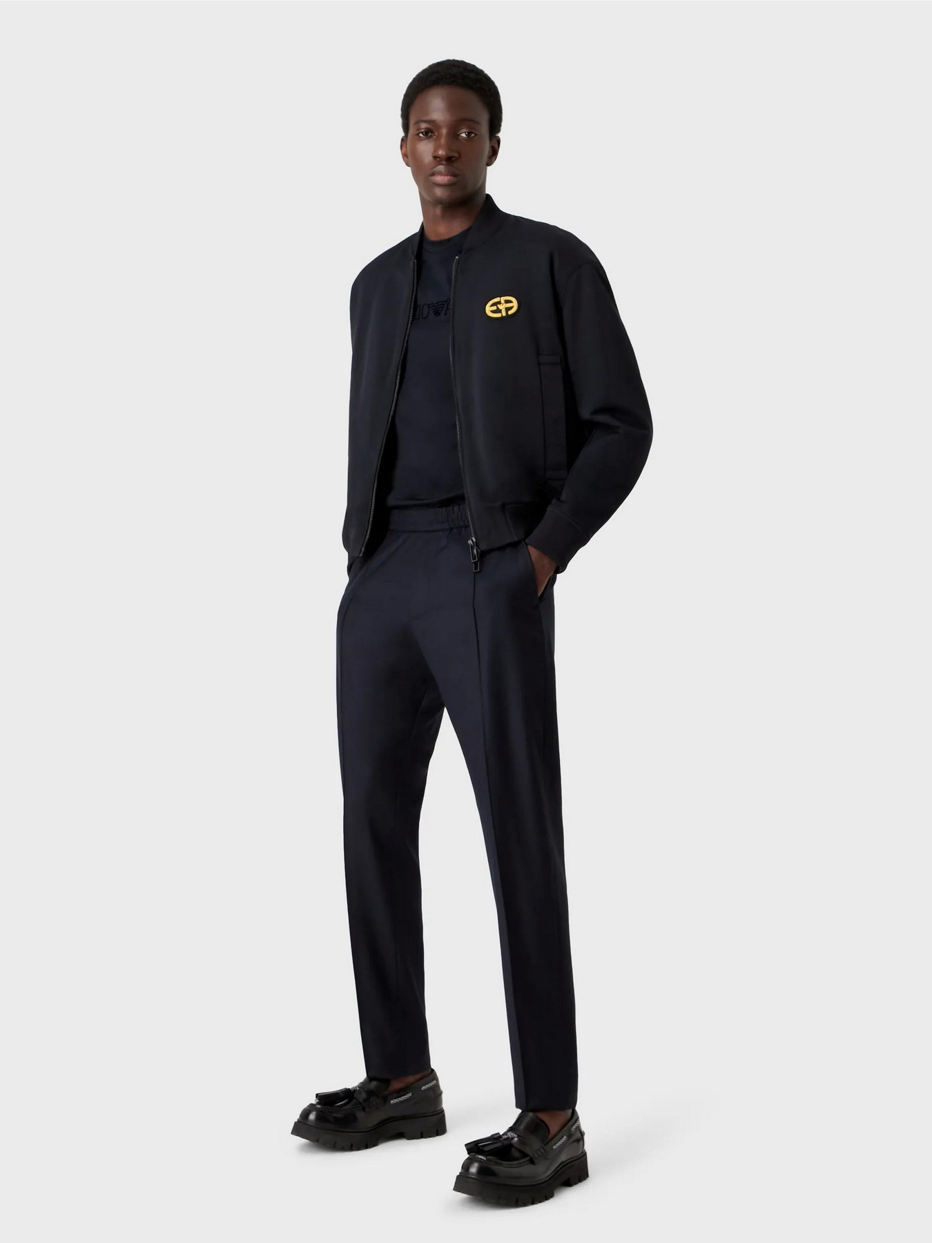 Бомбер Emporio Armani модель 6L1BM2-1NKTZ-0999 Бомбер Emporio Armani модель 6L1BM2-1NKTZ-0999 Фото