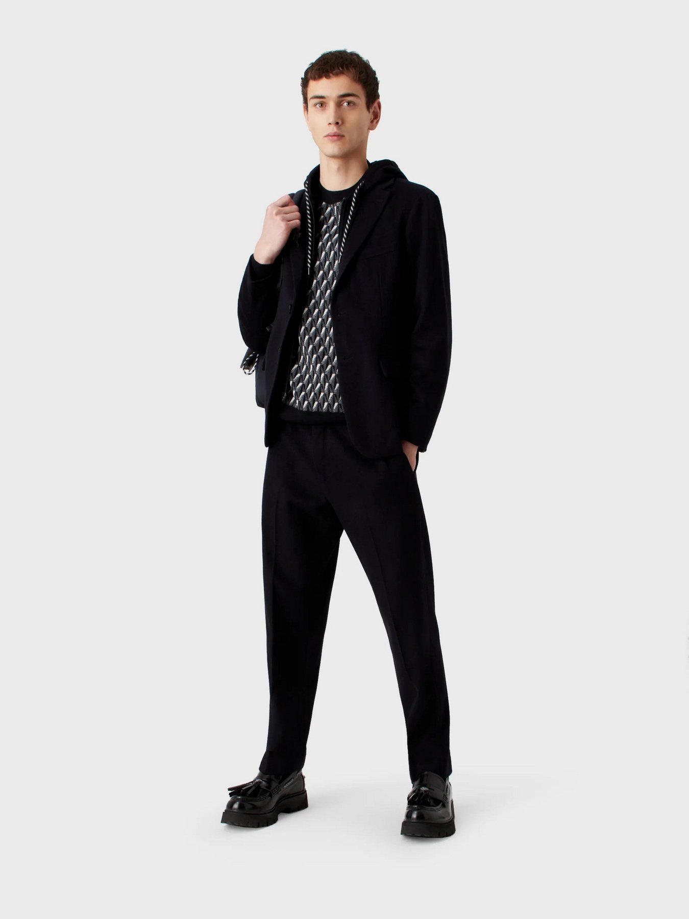 Пиджак Emporio Armani модель 6L1G93-1NTYZ-0920 Пиджак Emporio Armani модель 6L1G93-1NTYZ-0920 Фото