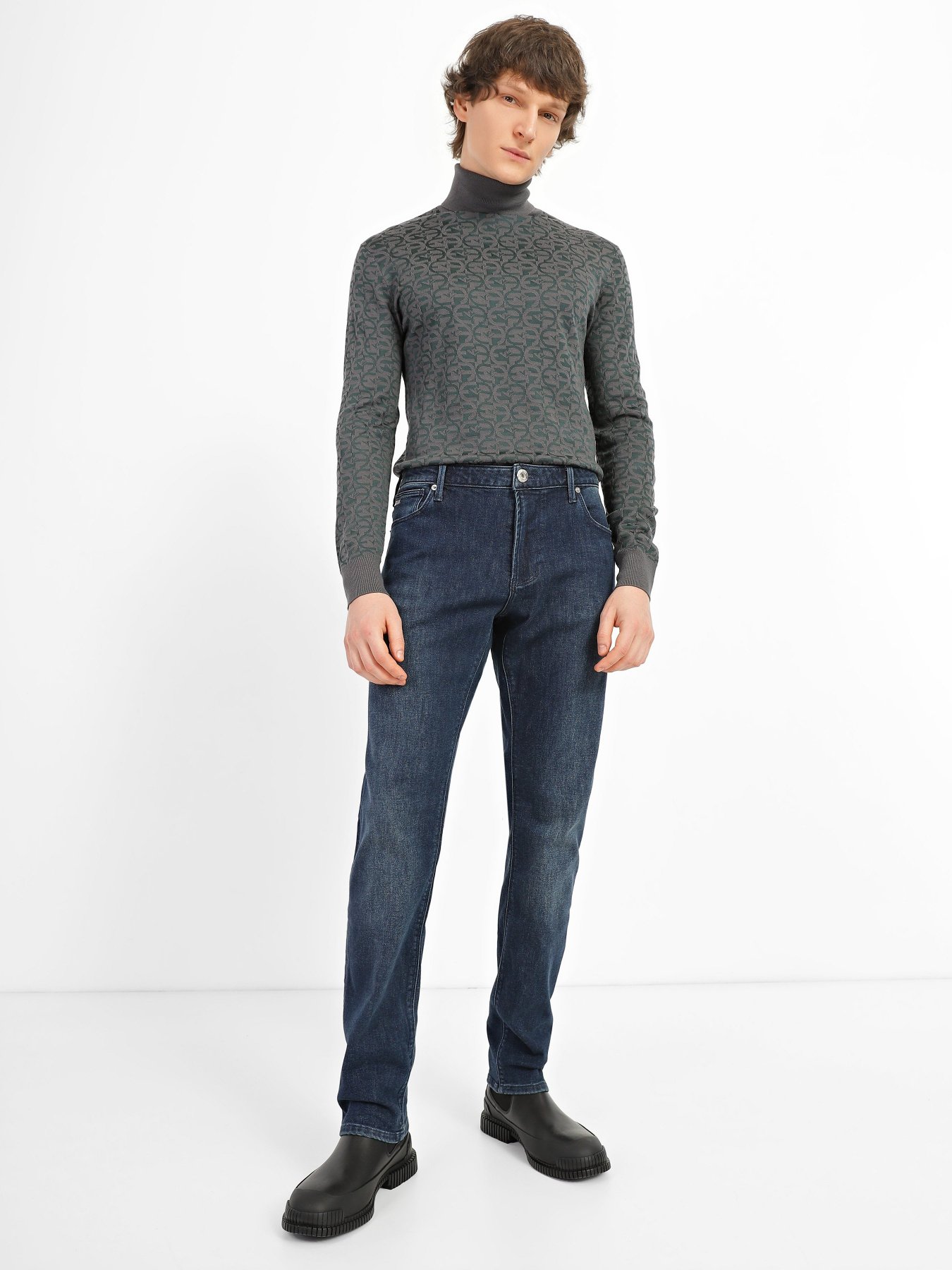 Прямые джинсы Emporio Armani модель 6L1J06-1DIMZ-0942 Фото