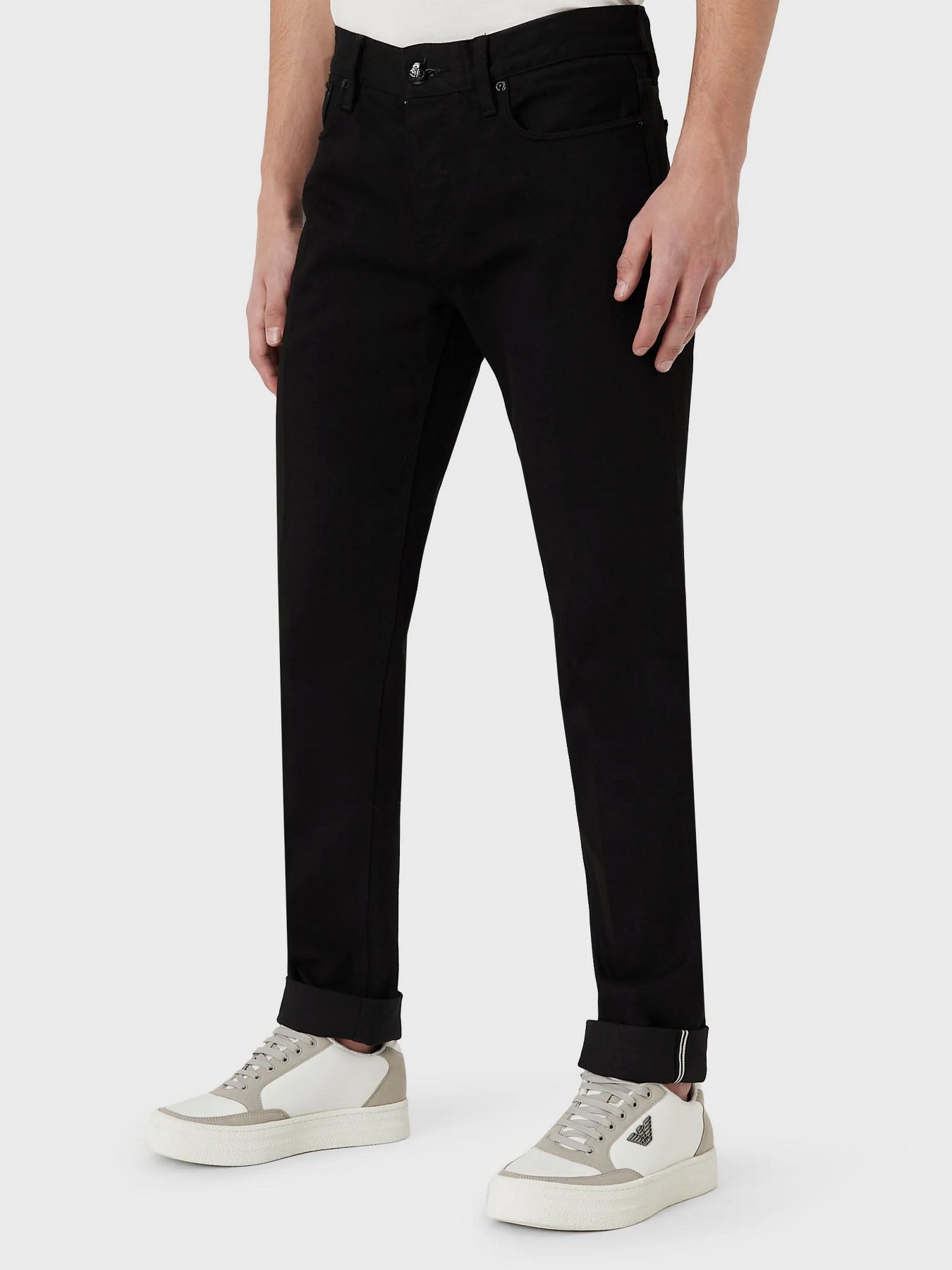 Прямые джинсы Emporio Armani J75 модель 6L1J75-1DMFZ-0005 Фото