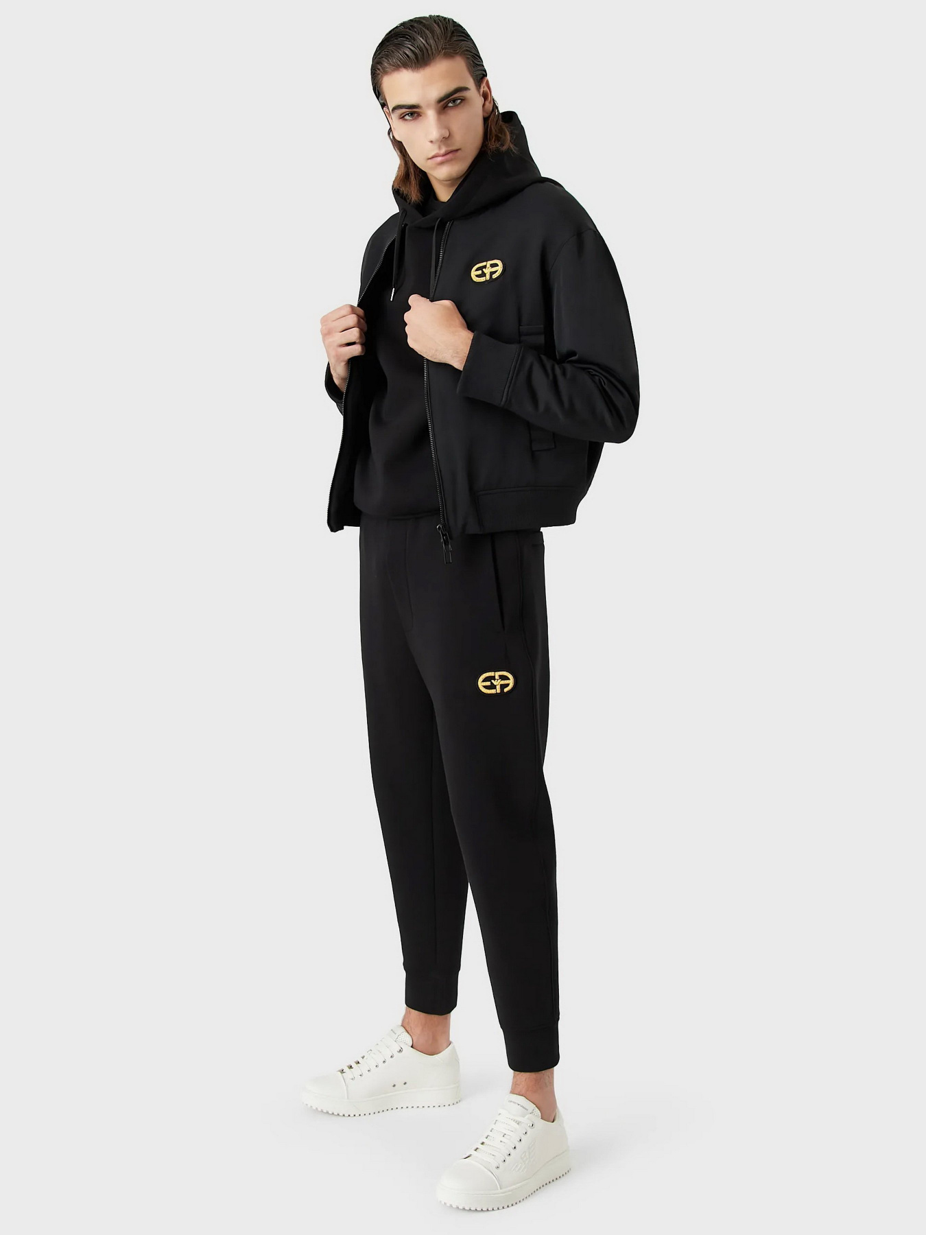 Худи Emporio Armani модель 6L1M84-1JHSZ-0999 Худи Emporio Armani модель 6L1M84-1JHSZ-0999 Фото