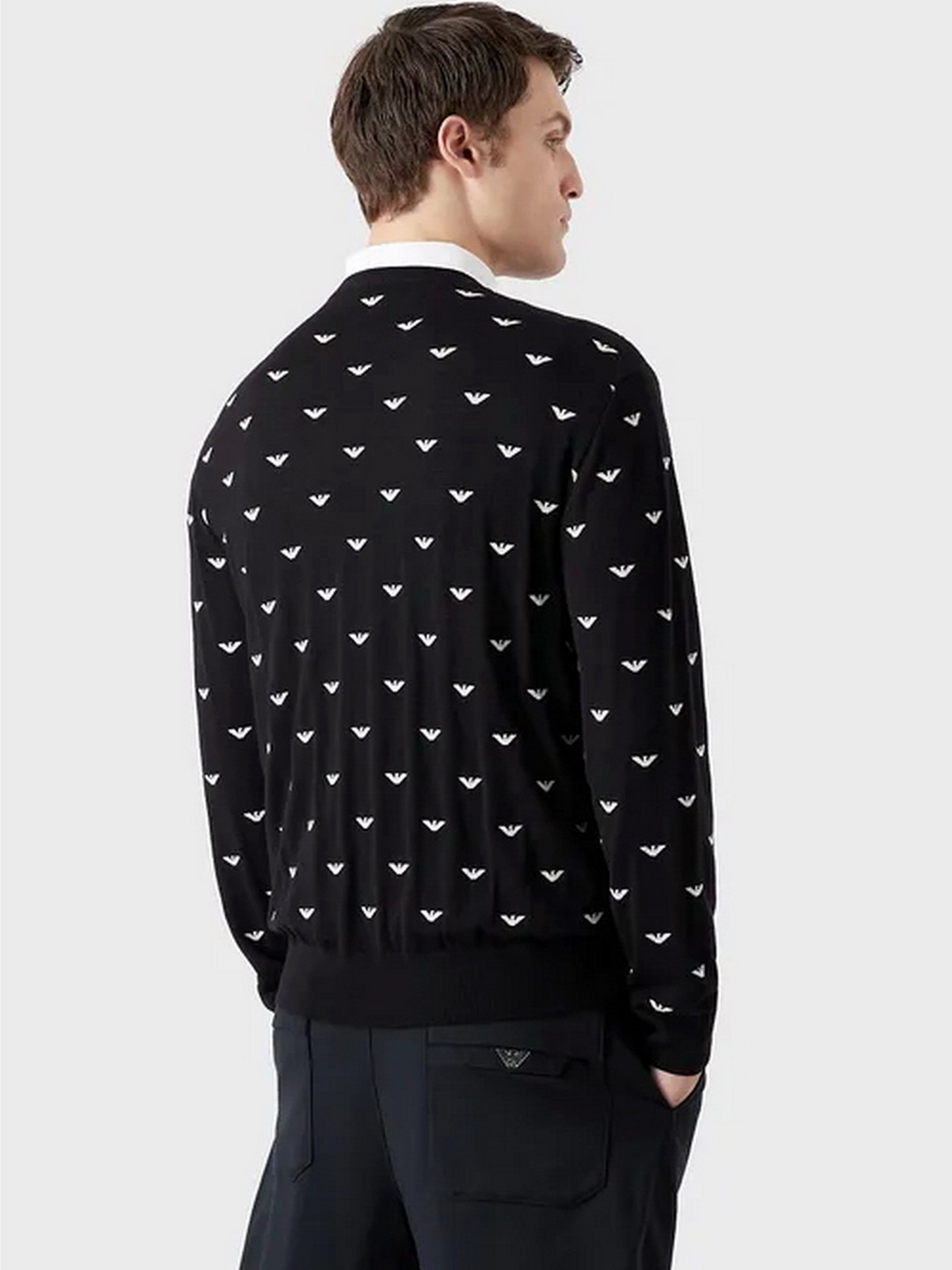 Джемпер Emporio Armani модель 6L1MX1-1MPRZ-F010 Джемпер Emporio Armani модель 6L1MX1-1MPRZ-F010 Фото