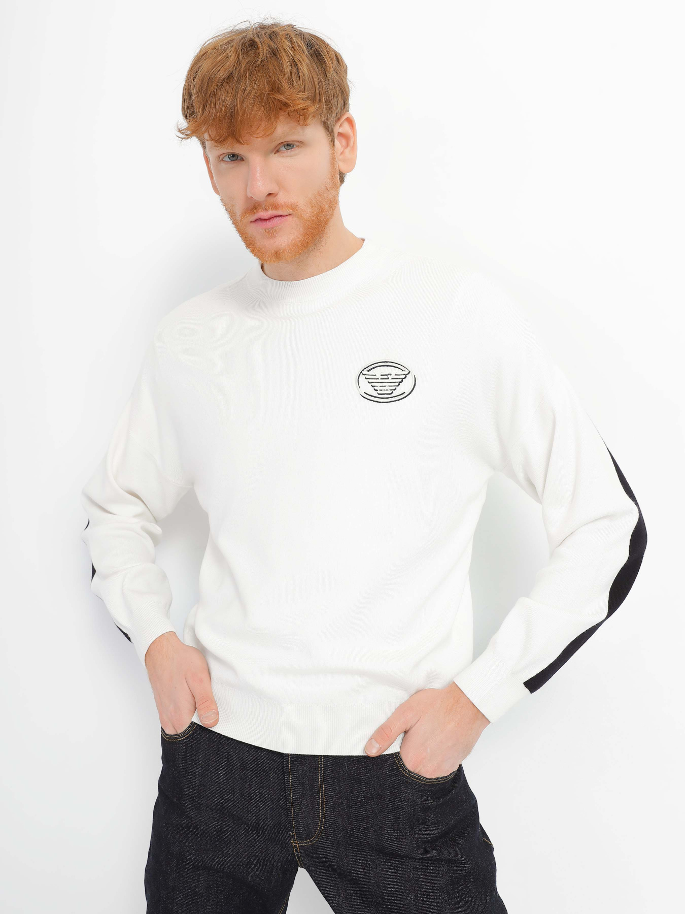 Джемпер Emporio Armani модель 6L1MXA-1MKZZ-0101 Фото