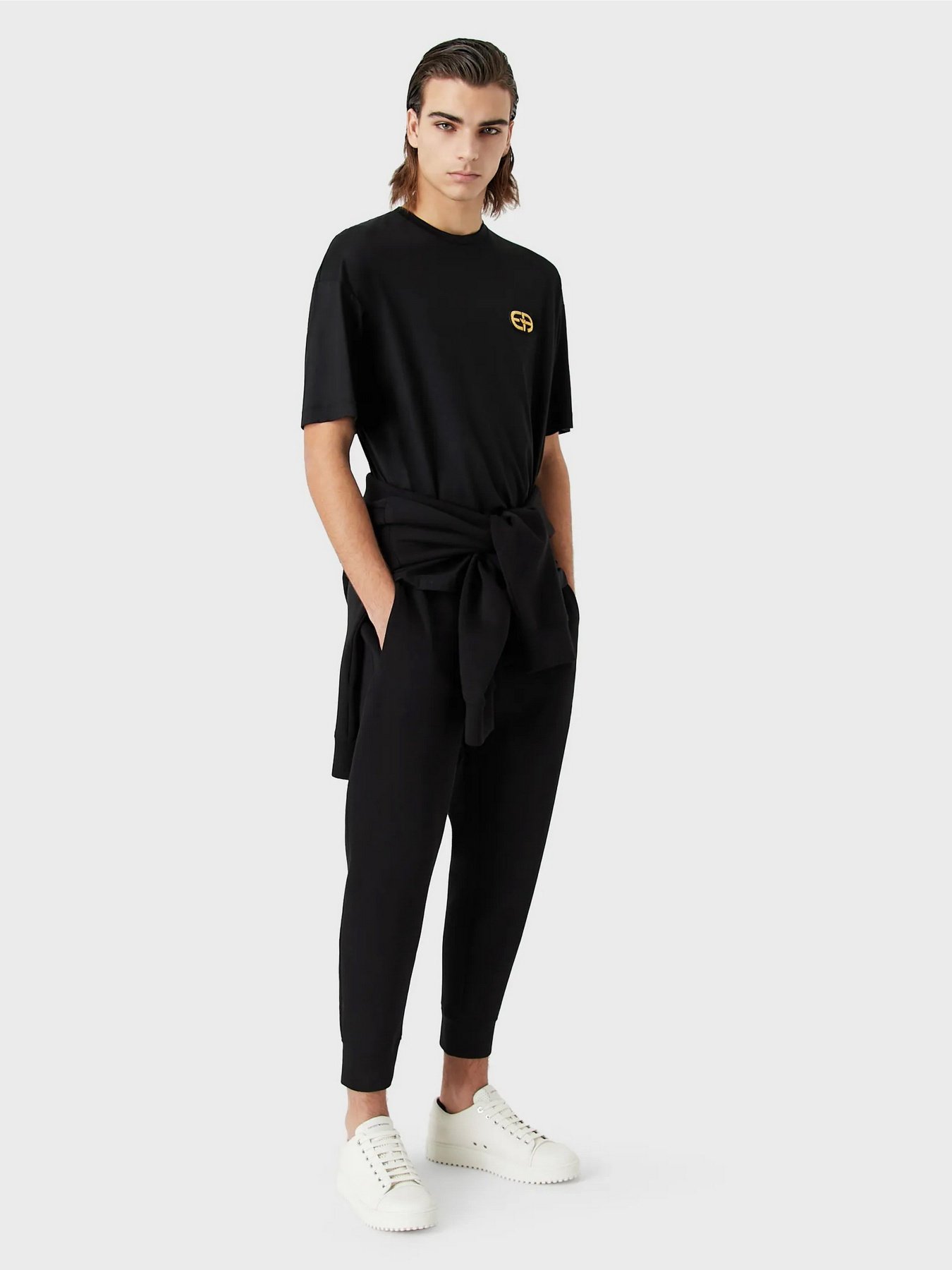 Штаны спортивные Emporio Armani модель 6L1P84-1JHSZ-0999 Фото