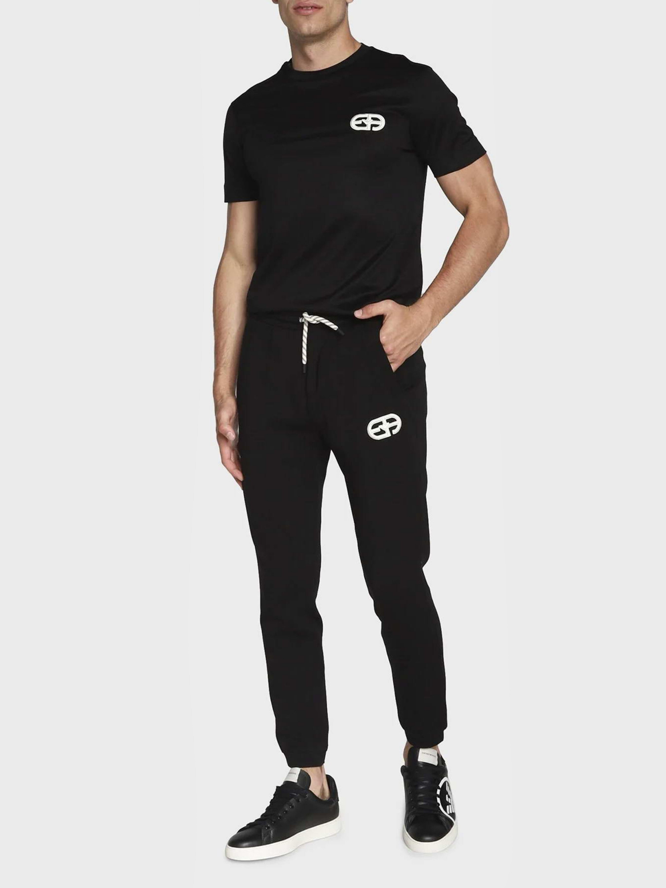 Штаны спортивные Emporio Armani модель 6L1PE5-1JHSZ-0999 Фото