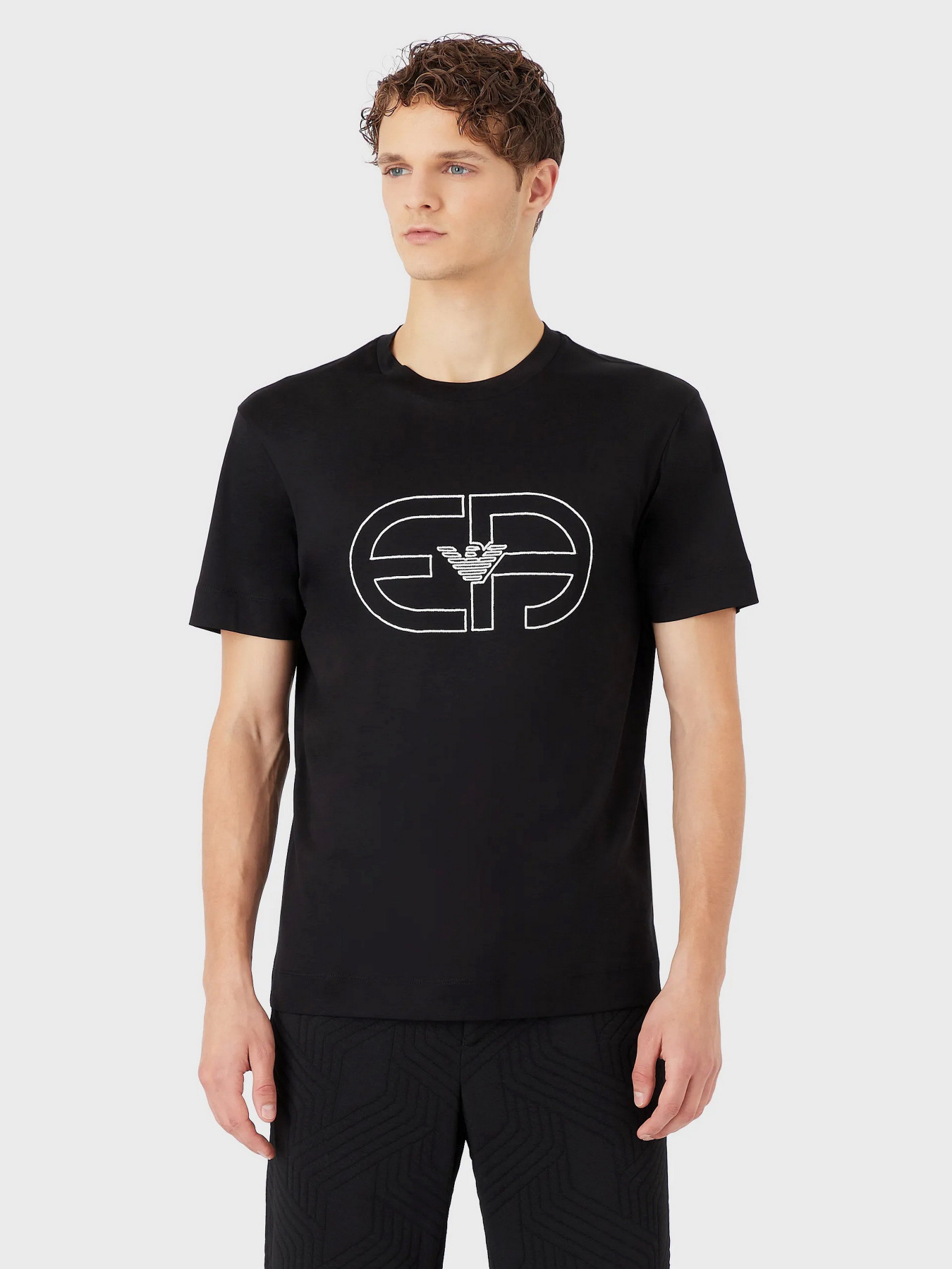 Футболка Emporio Armani модель 6L1TA1-1JUVZ-0011 Фото