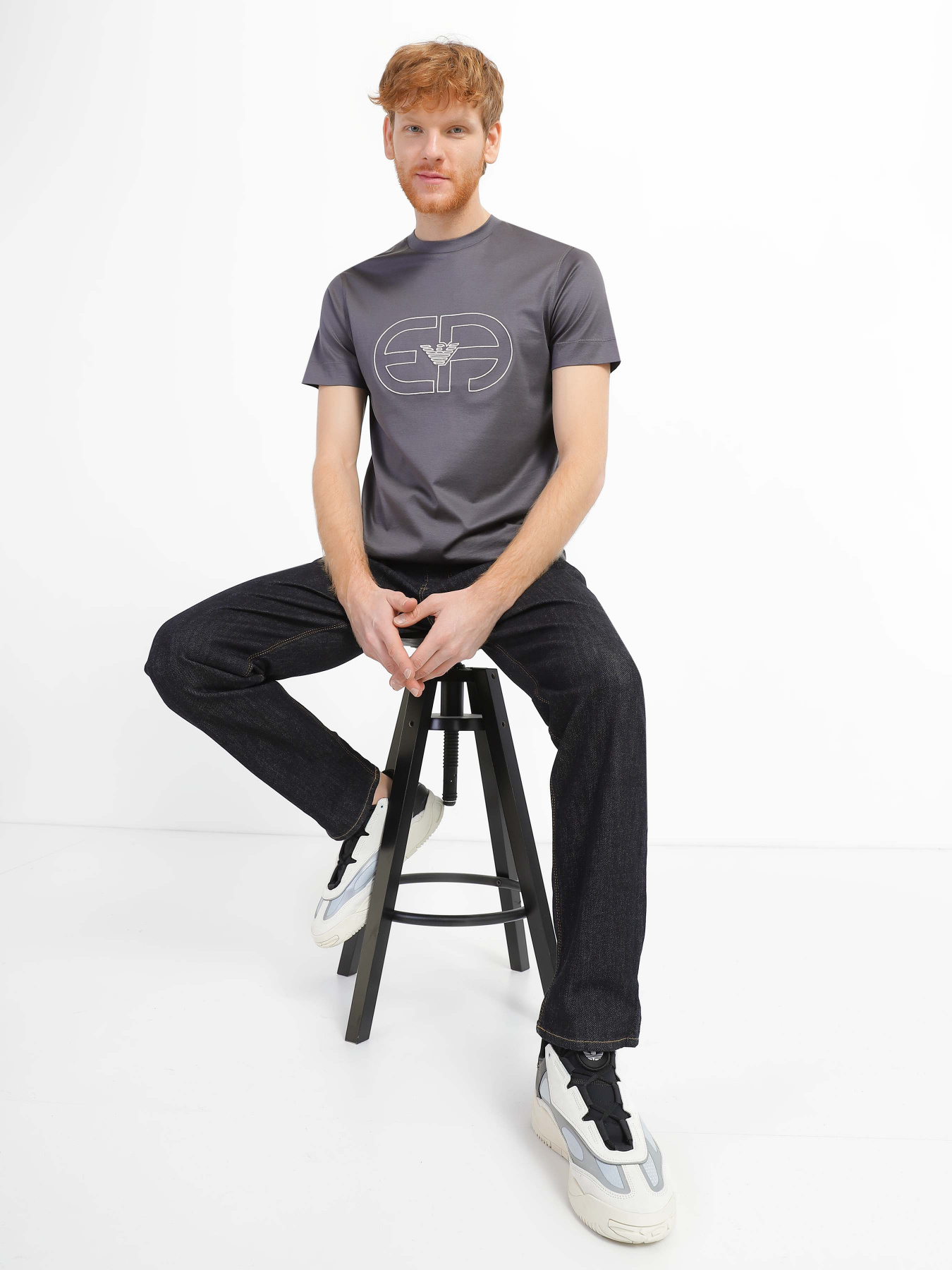 Футболка Emporio Armani модель 6L1TA1-1JUVZ-0613 Фото