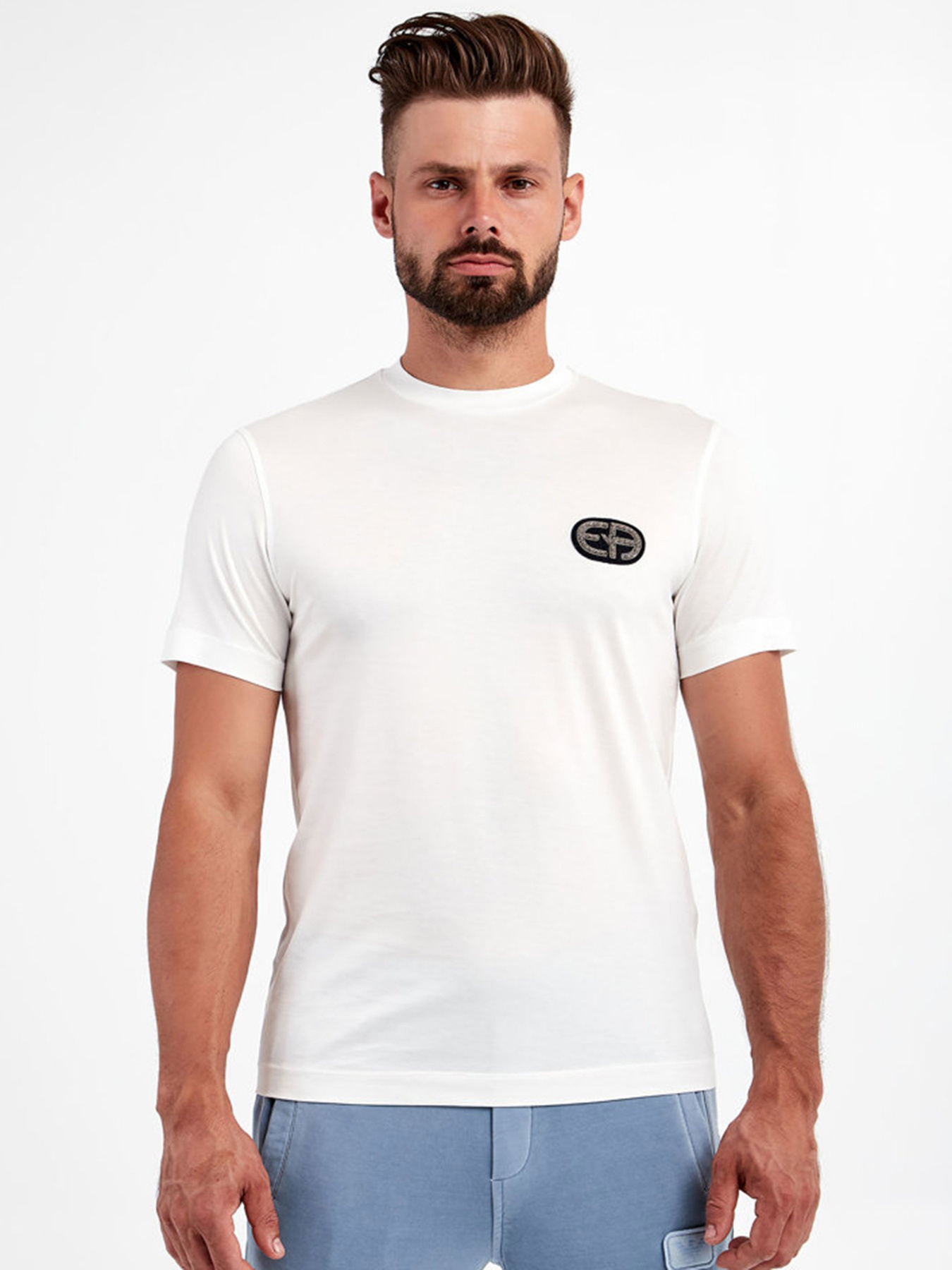 Футболка Emporio Armani модель 6L1TA3-1JUVZ-0101 Фото