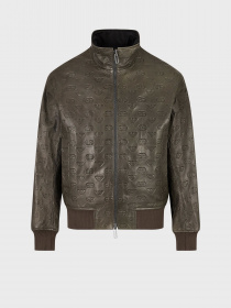 Куртка кожаная Emporio Armani модель H31R7H-C1P7H-558 Фото