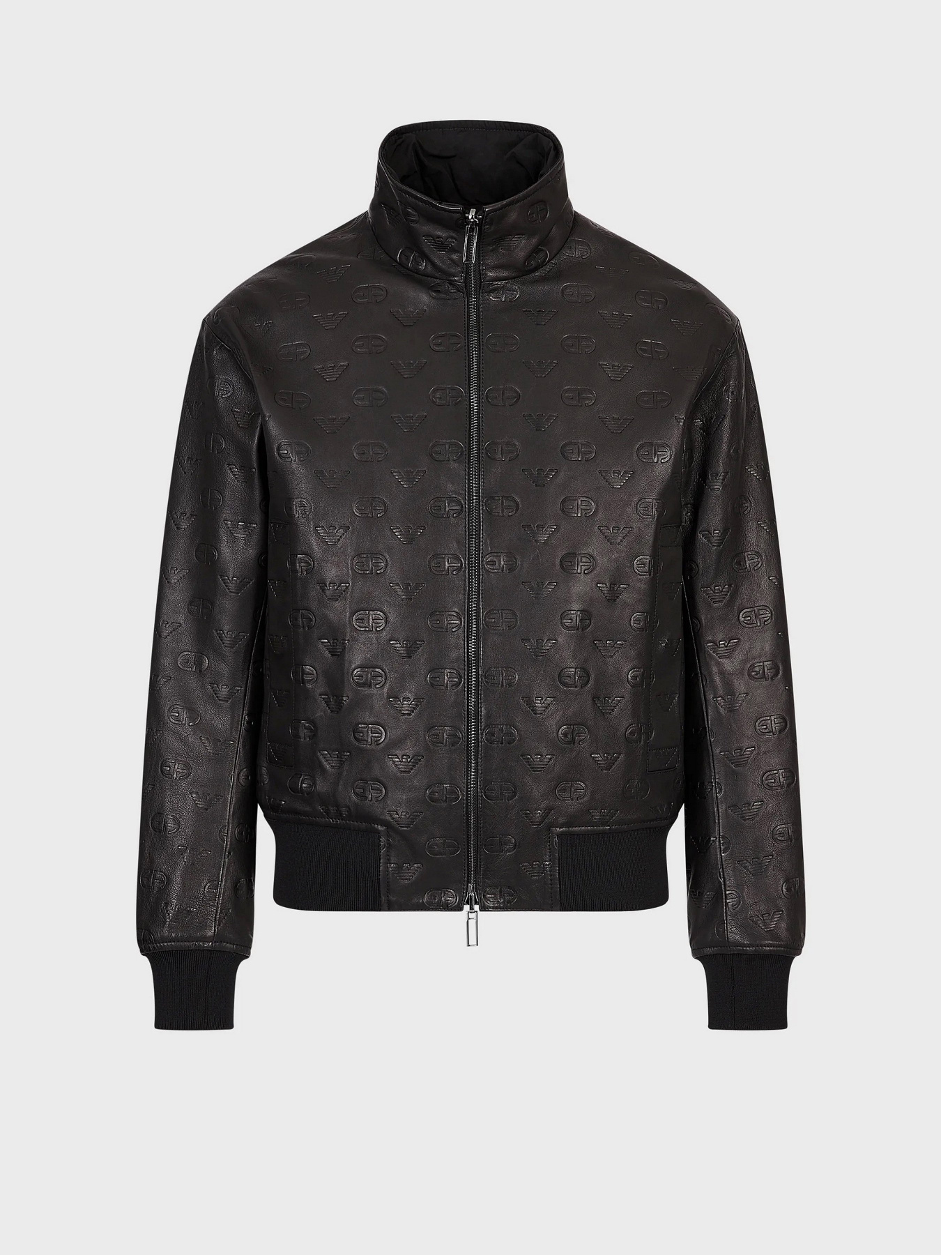 Куртка кожаная Emporio Armani модель H31R7H-C1P7H-999 Фото