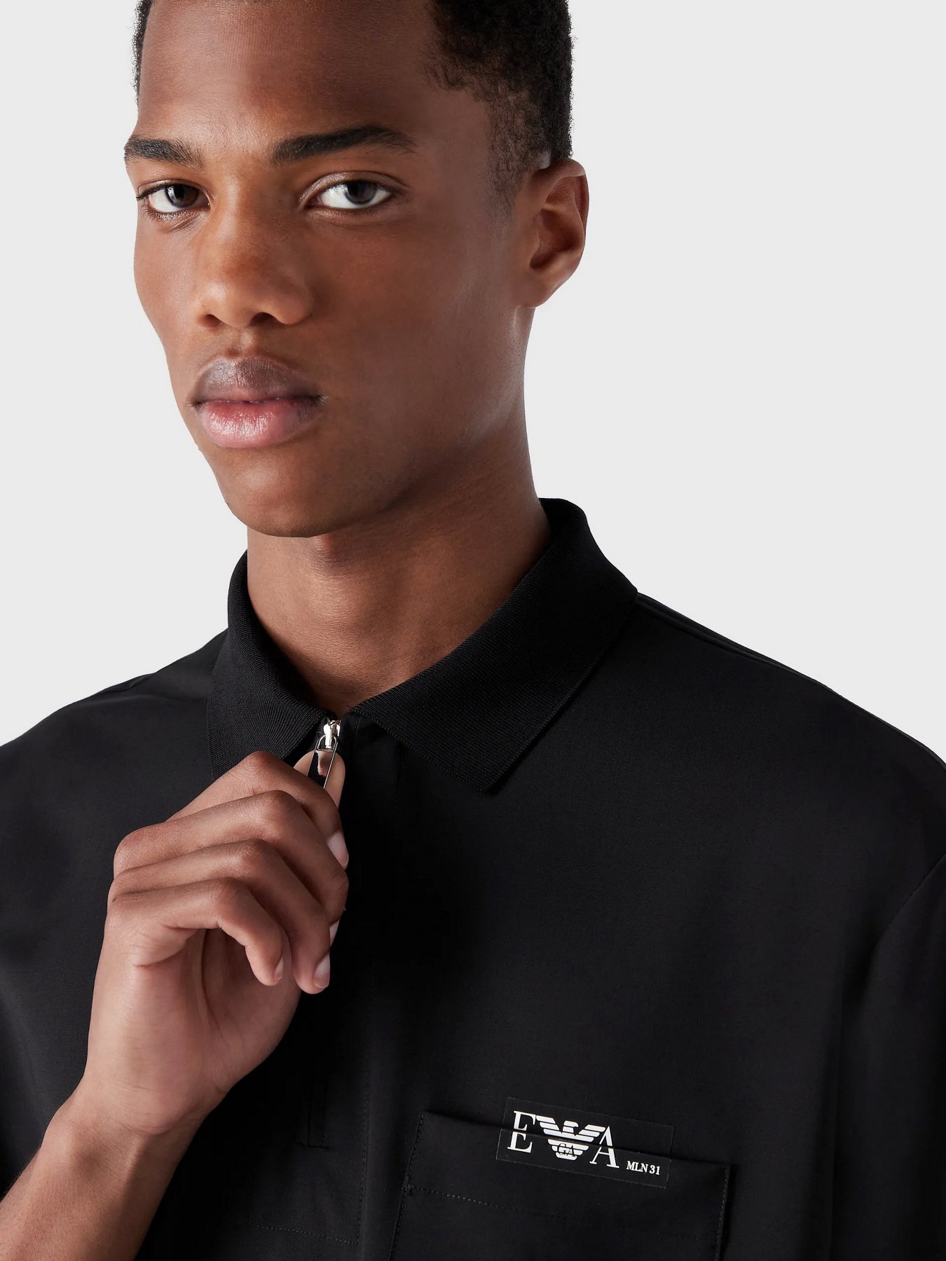 Поло Emporio Armani модель 3R1F6R-1J55Z-0999 Фото