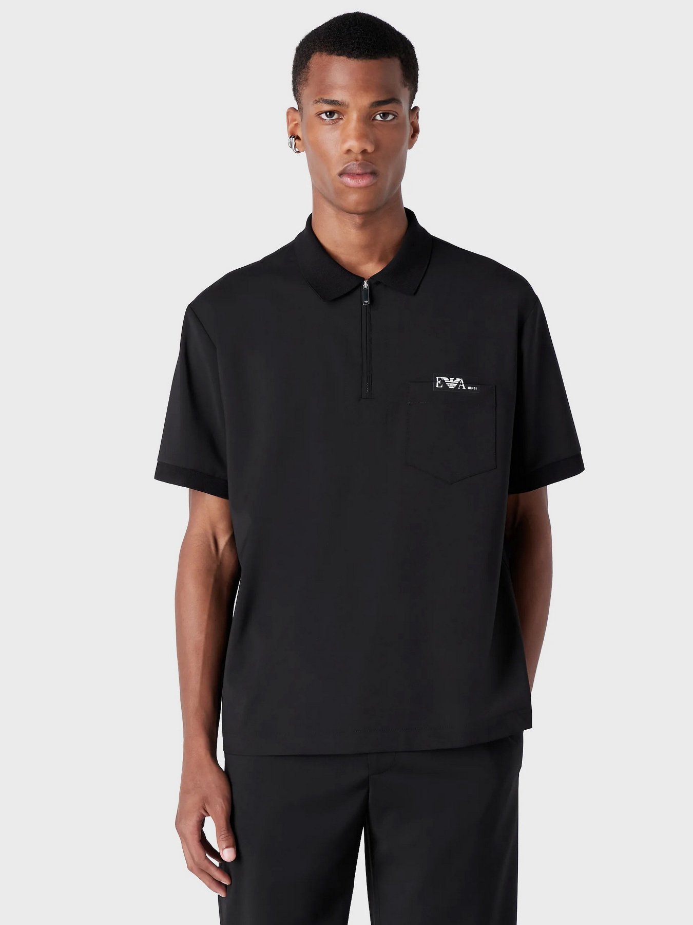 Поло Emporio Armani модель 3R1F6R-1J55Z-0999 Фото