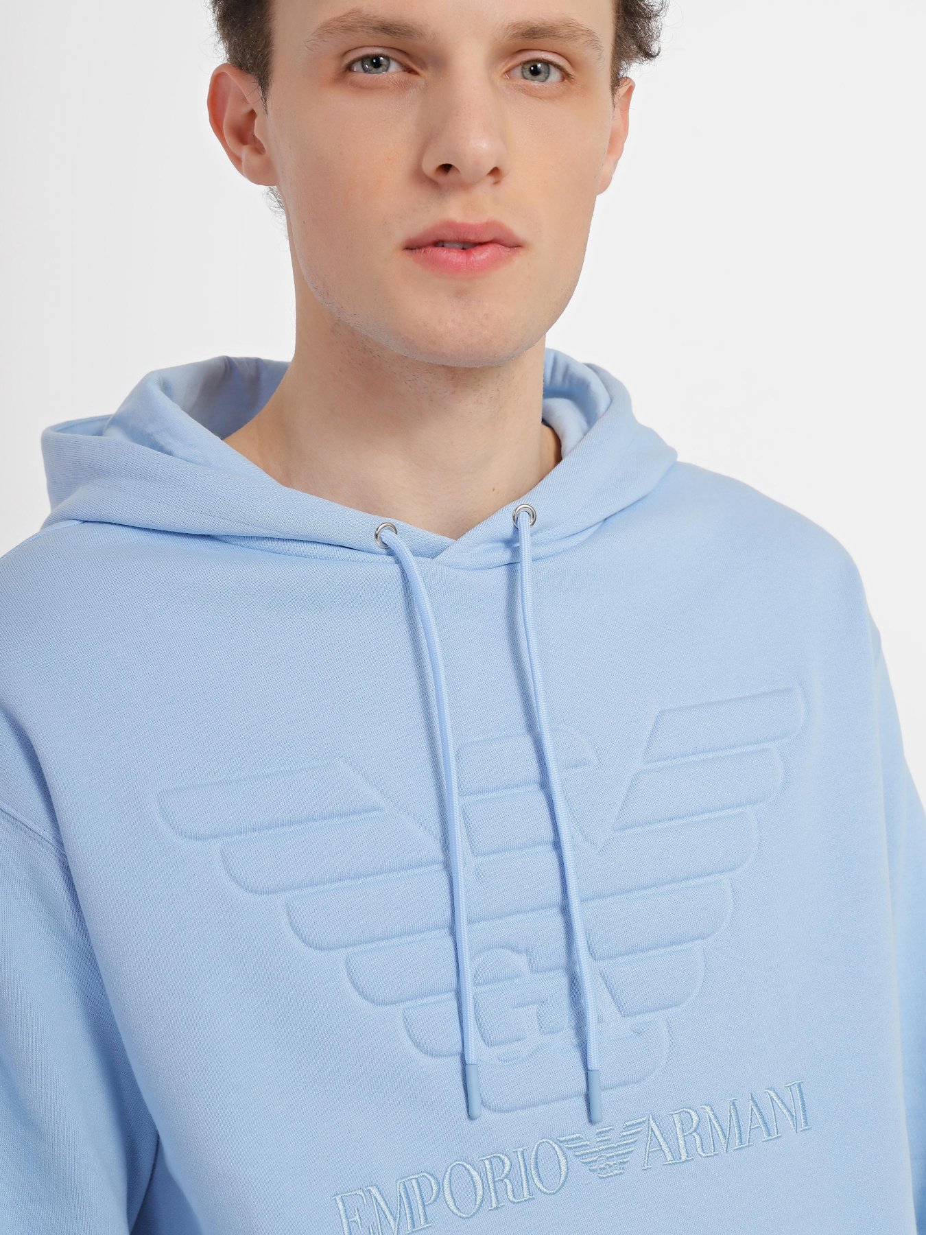 Худі Emporio Armani модель 3R1M7Q-1JWEZ-0708 Худі Emporio Armani модель 3R1M7Q-1JWEZ-0708 Фото